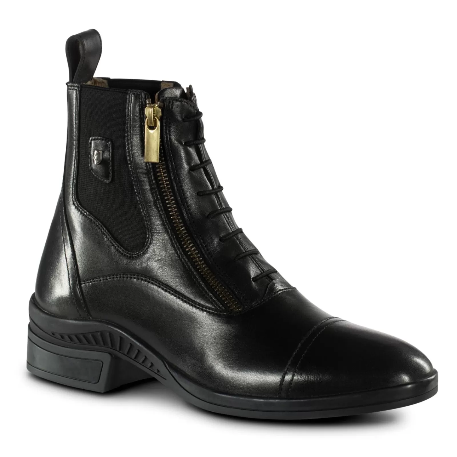 Jodhpur Boots*horze Women'S Highgate Paddock Leather Jodhpur Boots Black