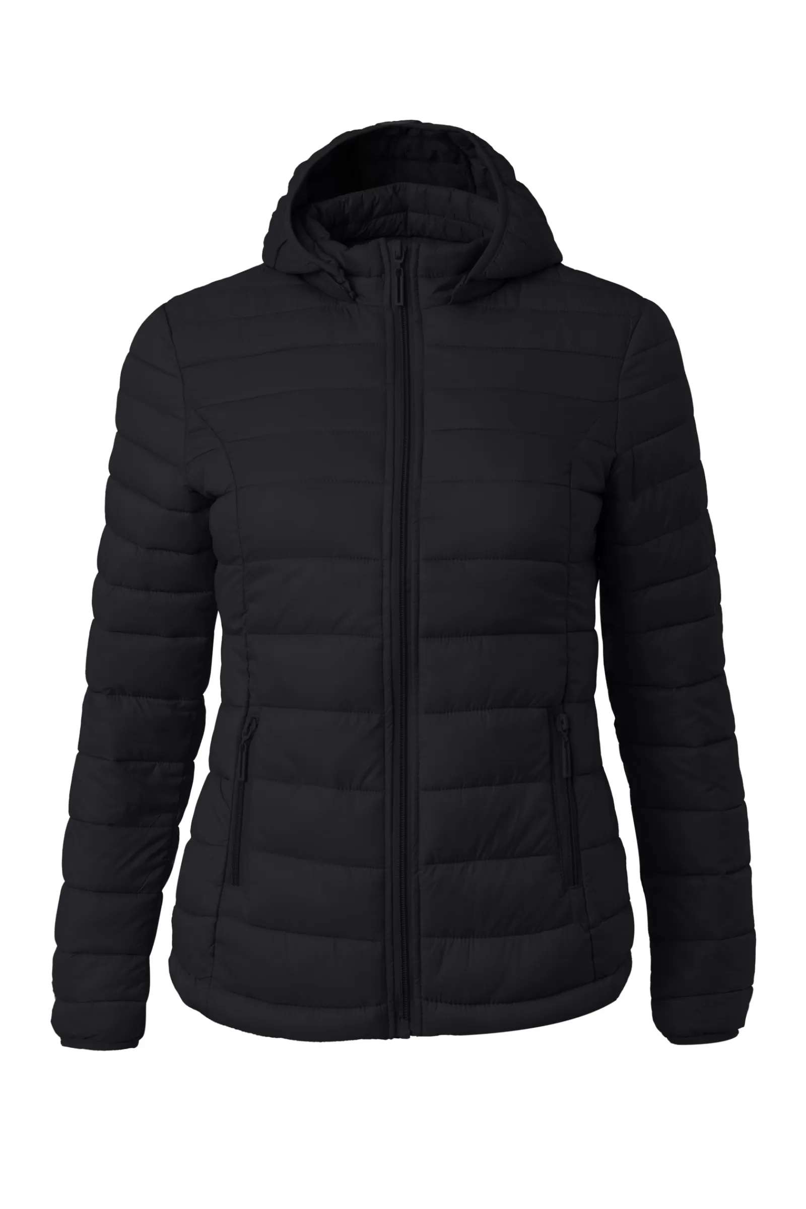 Coats & Jackets*horze Women'S Light Padded Riding Jacket With Hood Black