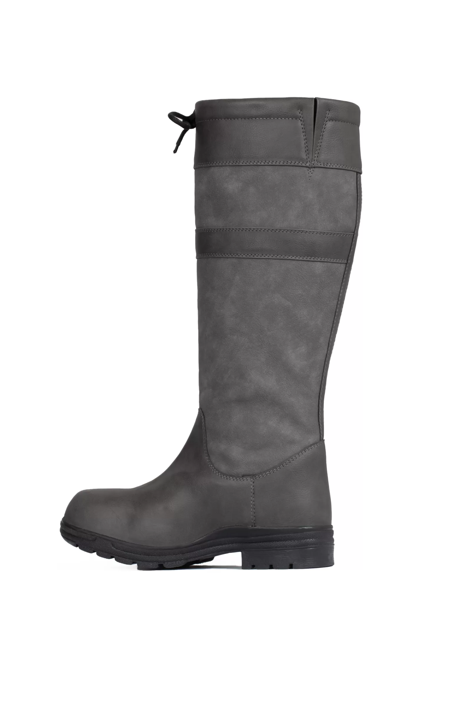 Riding Boots*horze Women'S Waterproof Country Boots With Faux Fur Lining Black