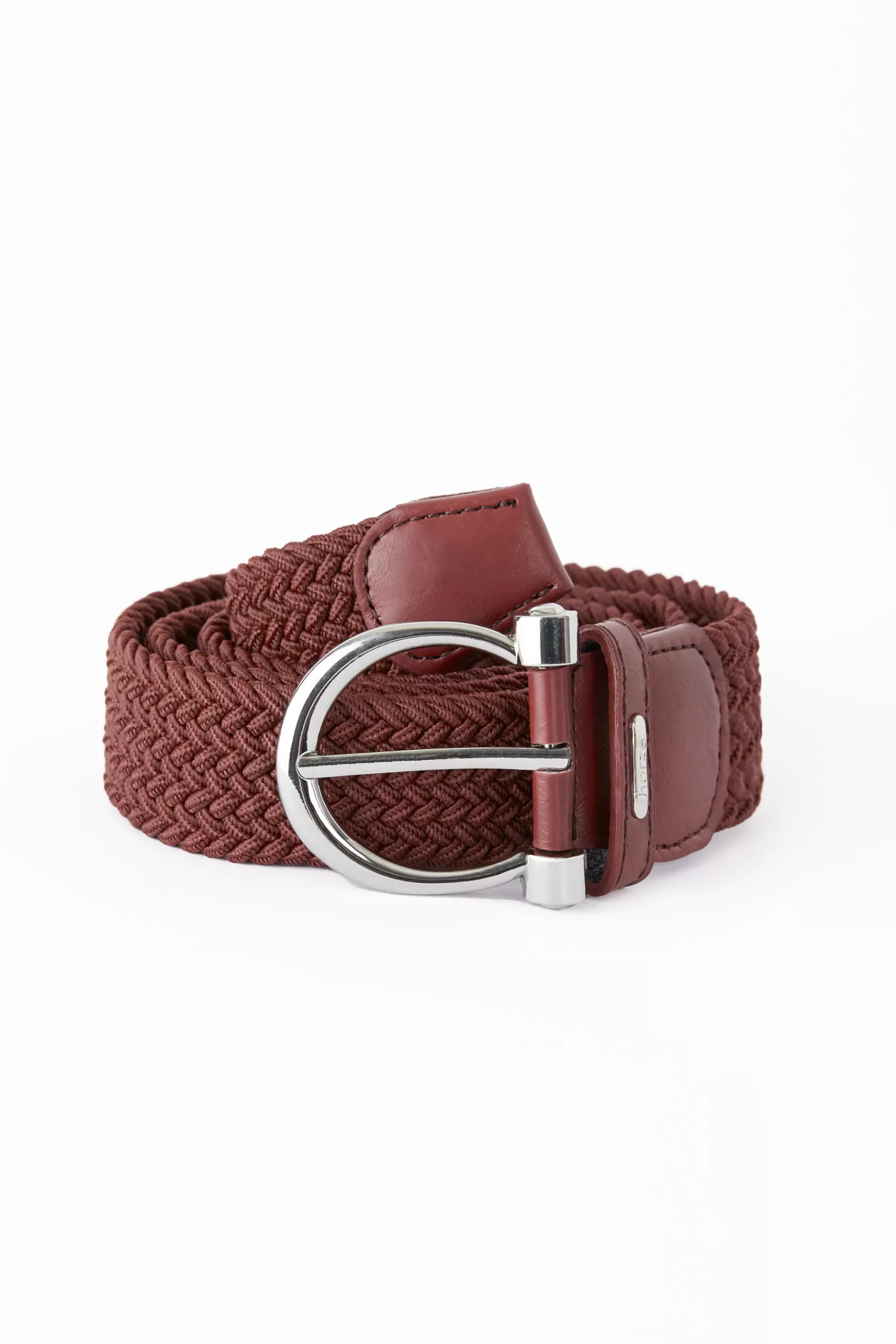 Belts*horze Yara Unisex Stretch Belt Merlot Wine Red