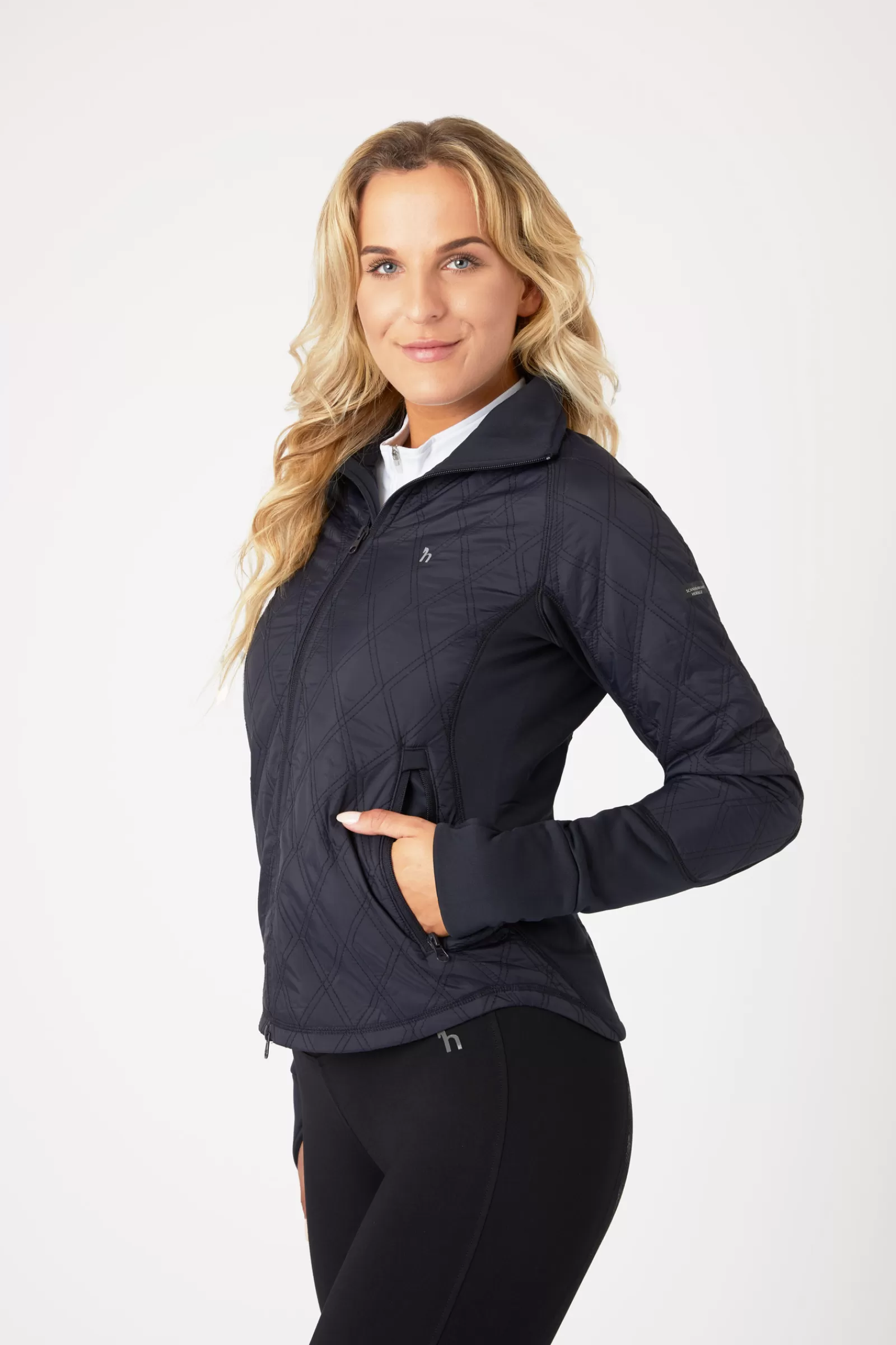 Coats & Jackets*horze Zoe Women'S Lightweight Padded Riding Jacket Dark Navy