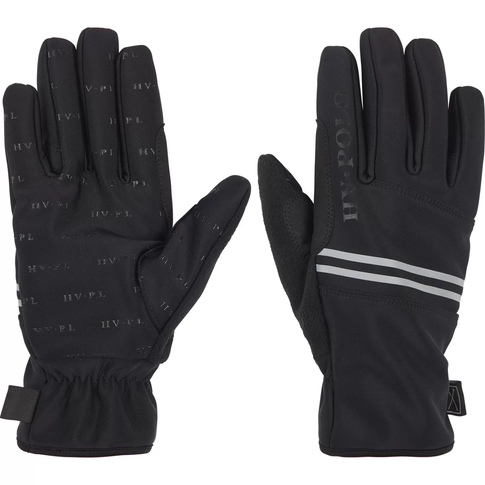 Riding Gloves For Winter*hvpolo Hv Polo Gloves Karin Black