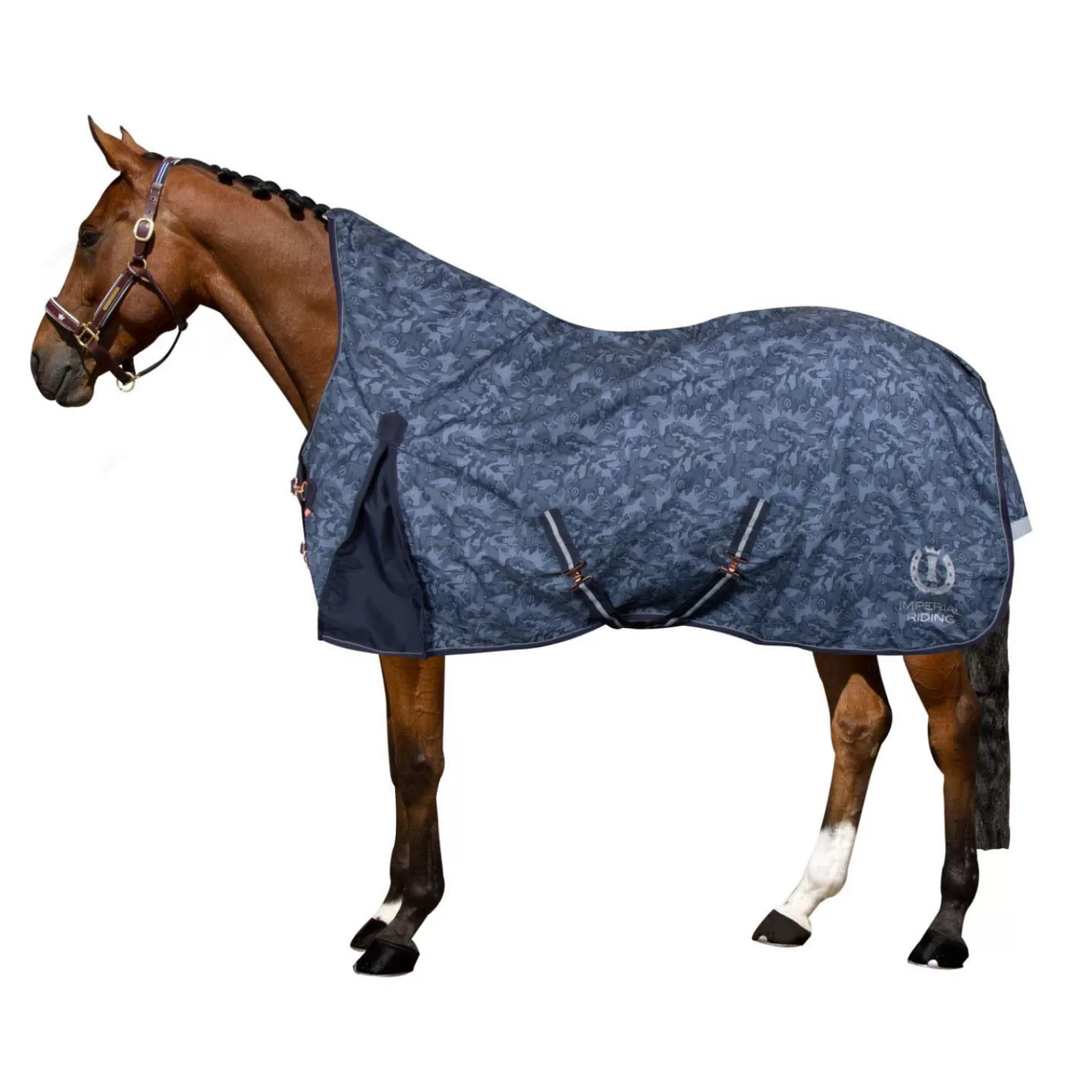 imperialriding Imperial Riding Irh Ambient Hide & Ride Outdoor Rug, 0G> Lightweight Turnout Rugs