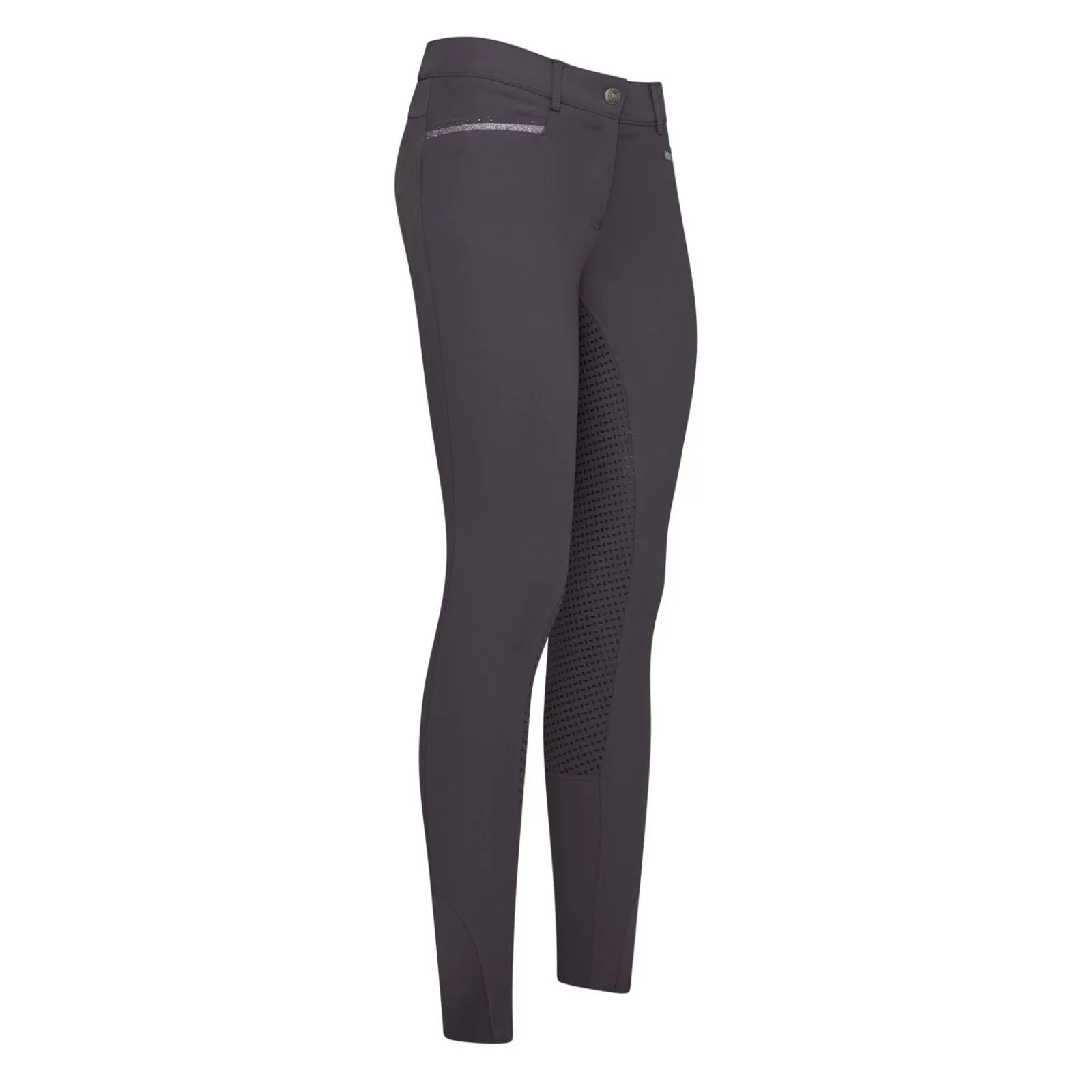 Jodhpurs & Breeches*imperialriding Imperial Riding Irh El Capone Kids' Full Grip Breeches Anthracite