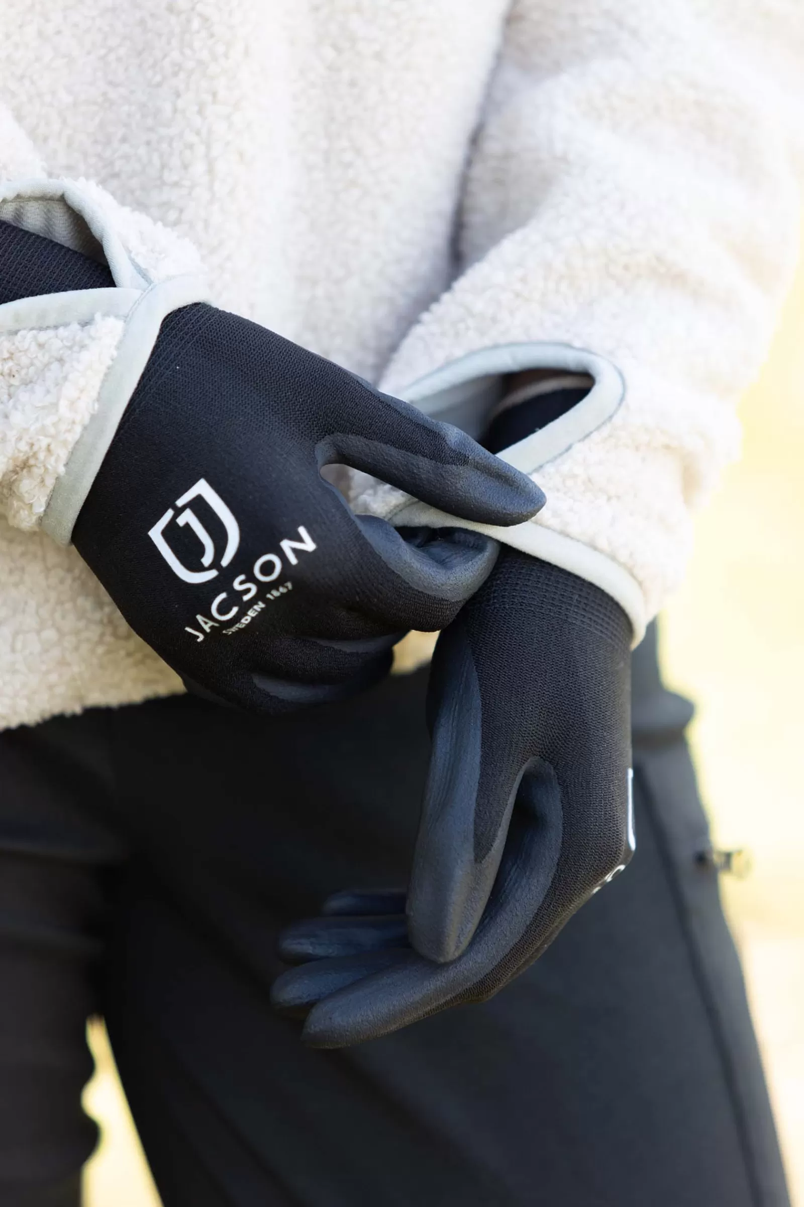 All Season Gloves*jacson Stina Stable Glove Black