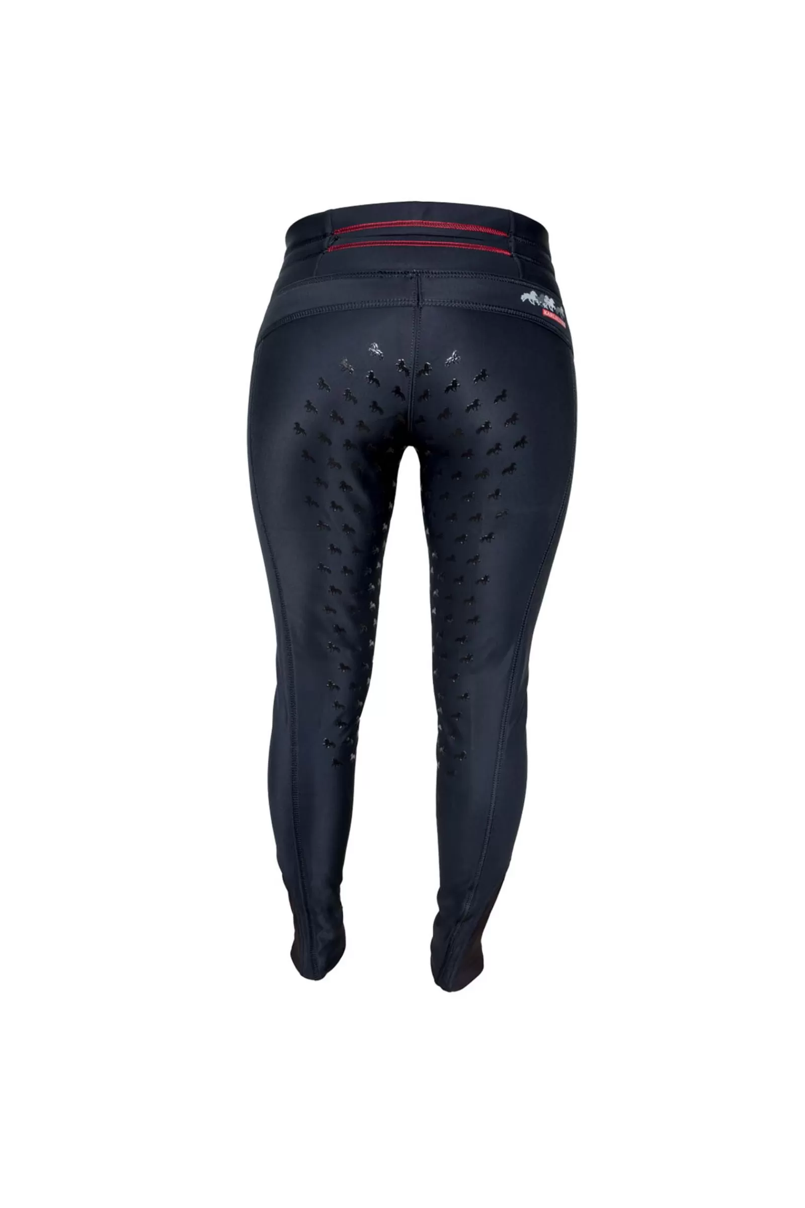 Riding Tights*karlslund Galdur Women'S Full Grip Winter Tights Black