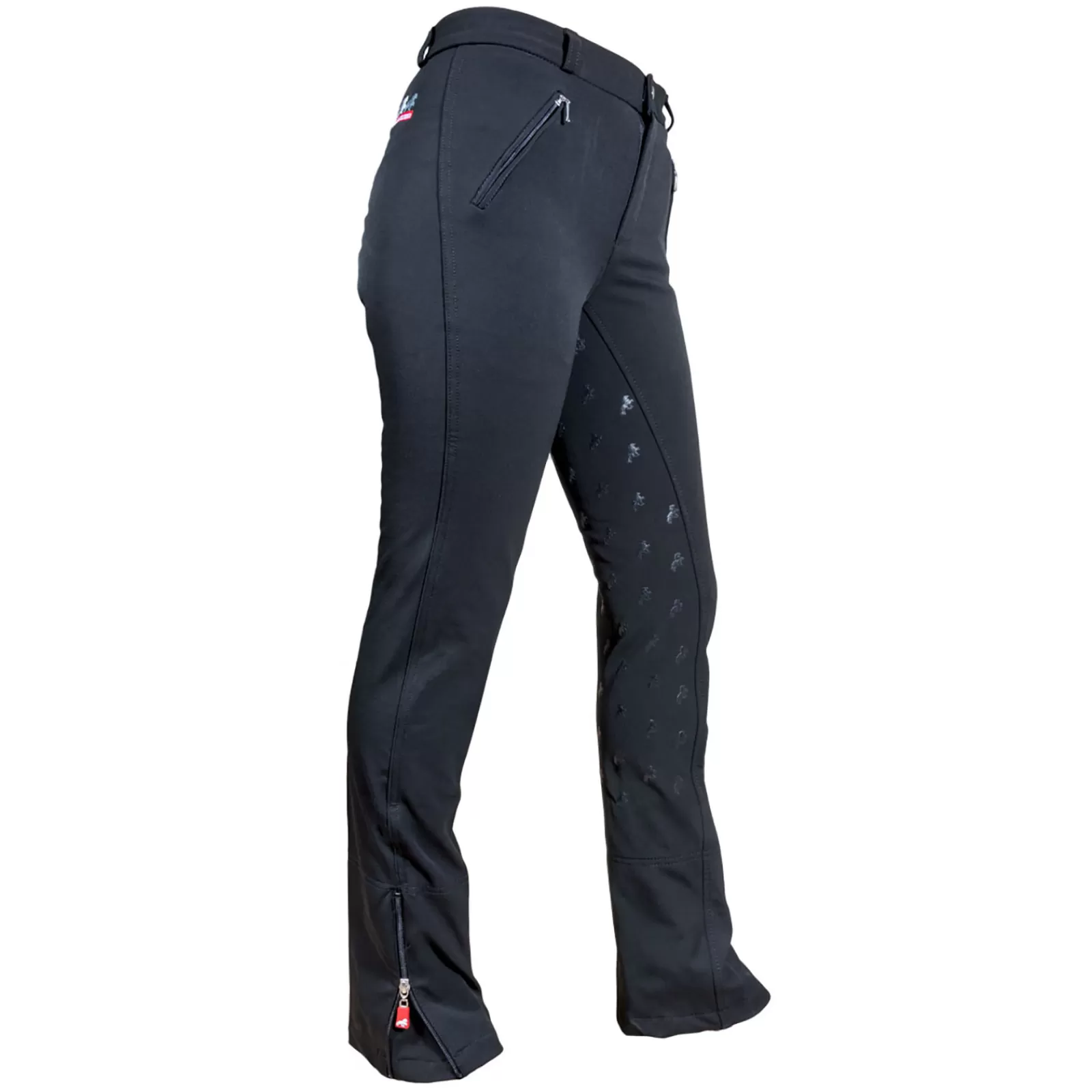 Jodhpurs & Breeches*karlslund Iceland Grip Kids Breeches Black