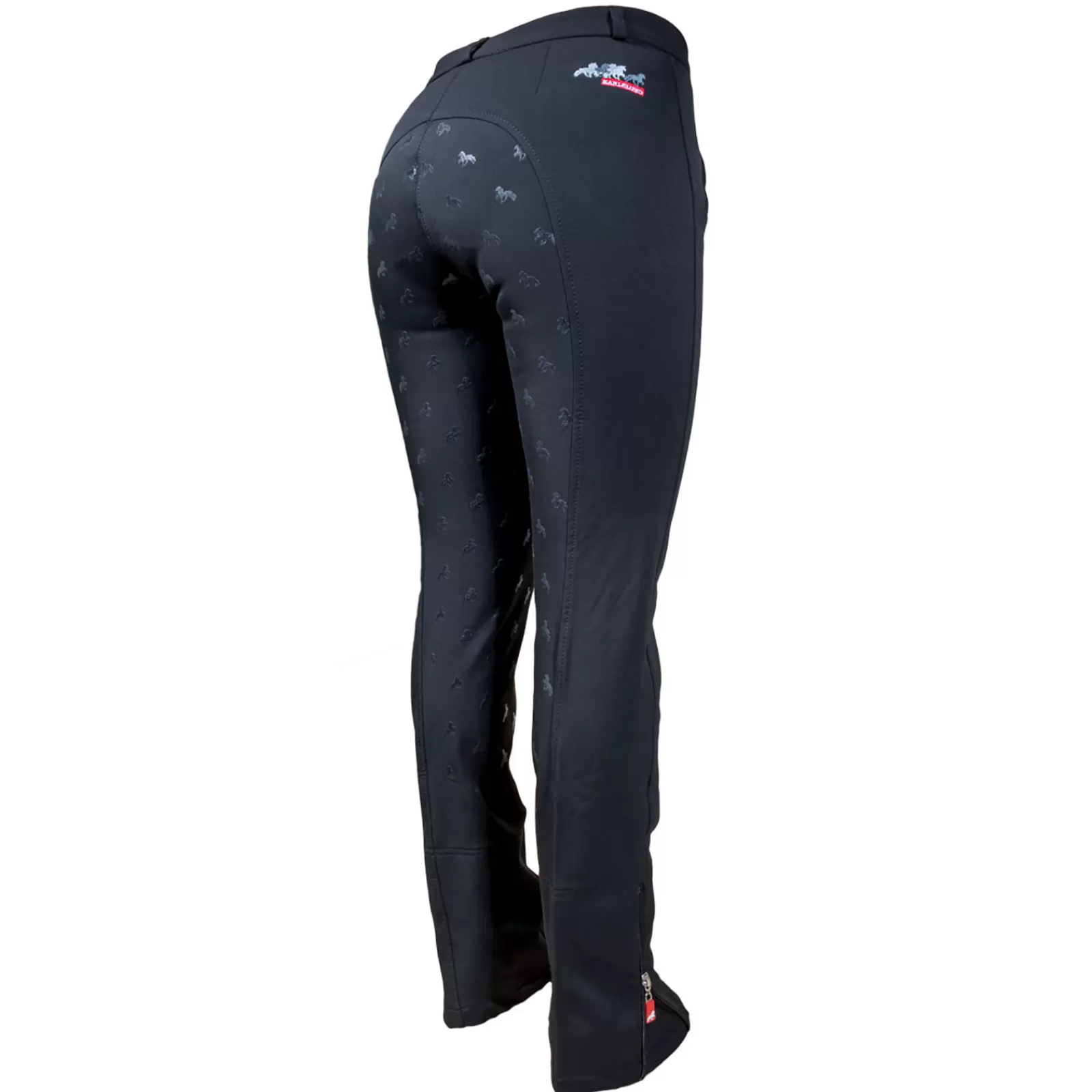 Jodhpurs & Breeches*karlslund Iceland Grip Kids Breeches Black