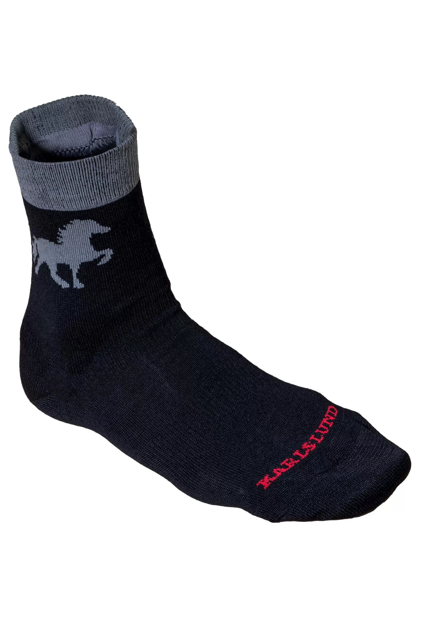 Riding Socks*karlslund Merino Wool Socks Black