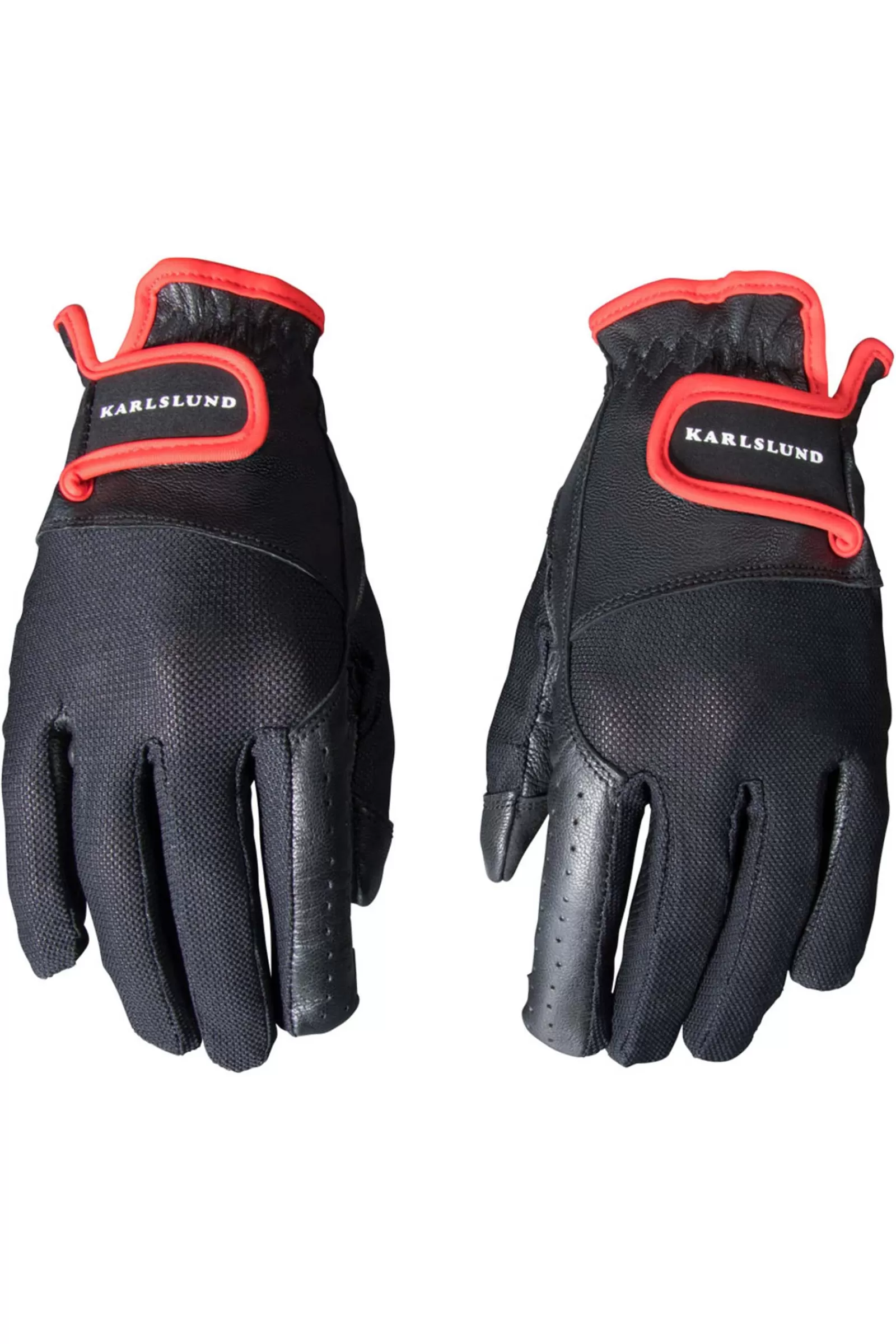 Summer Riding Gloves*karlslund Solfari Summer Riding Gloves Black