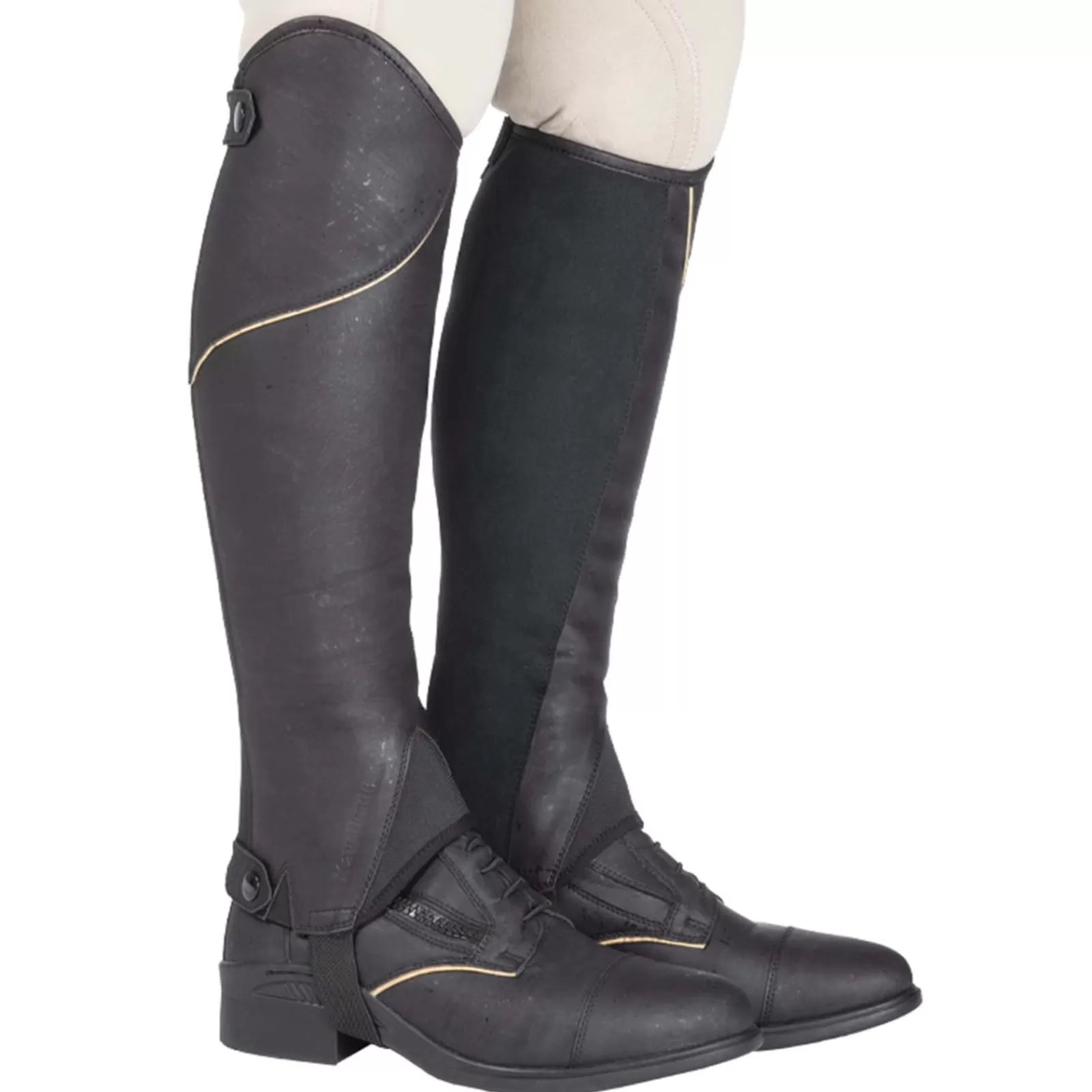 Half Chaps*kavalkade Cortica Vegan Cork Halfchaps Black