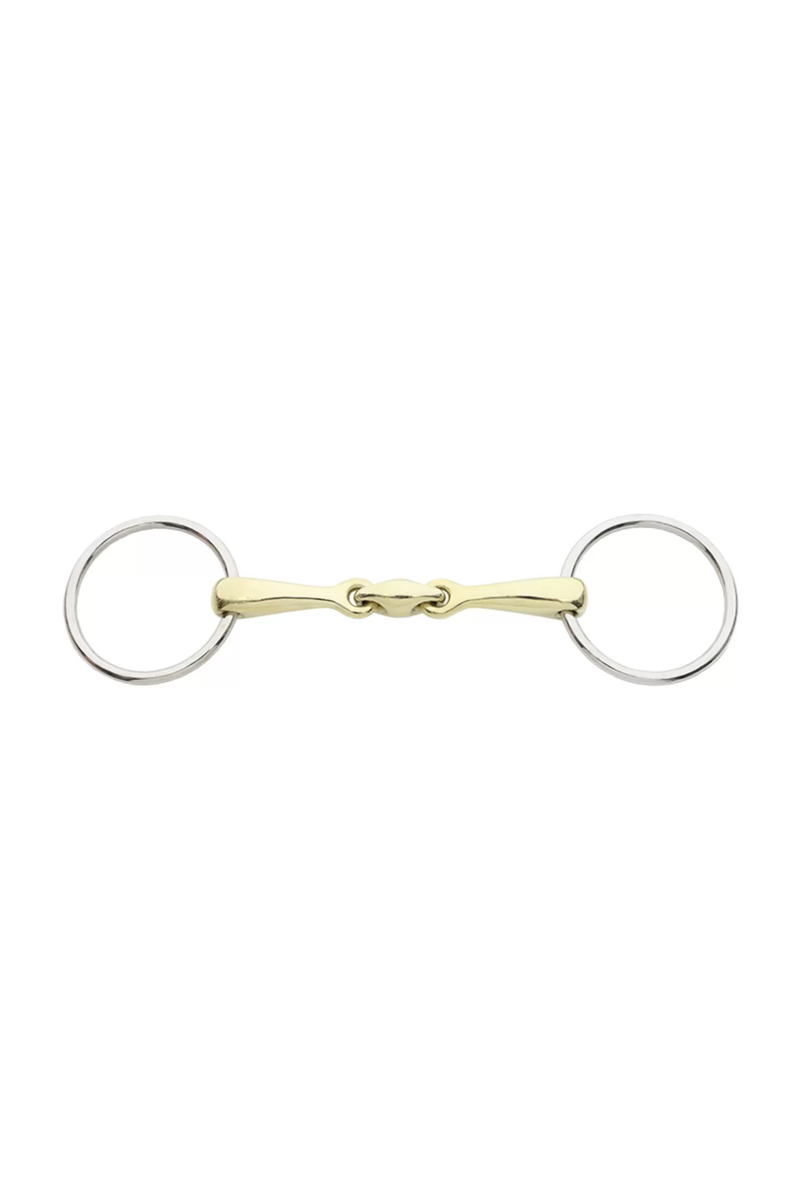 kavalkade Kavalbit Double-Jointed Snaffle Bit Lock Up> Loose Ring Snaffles