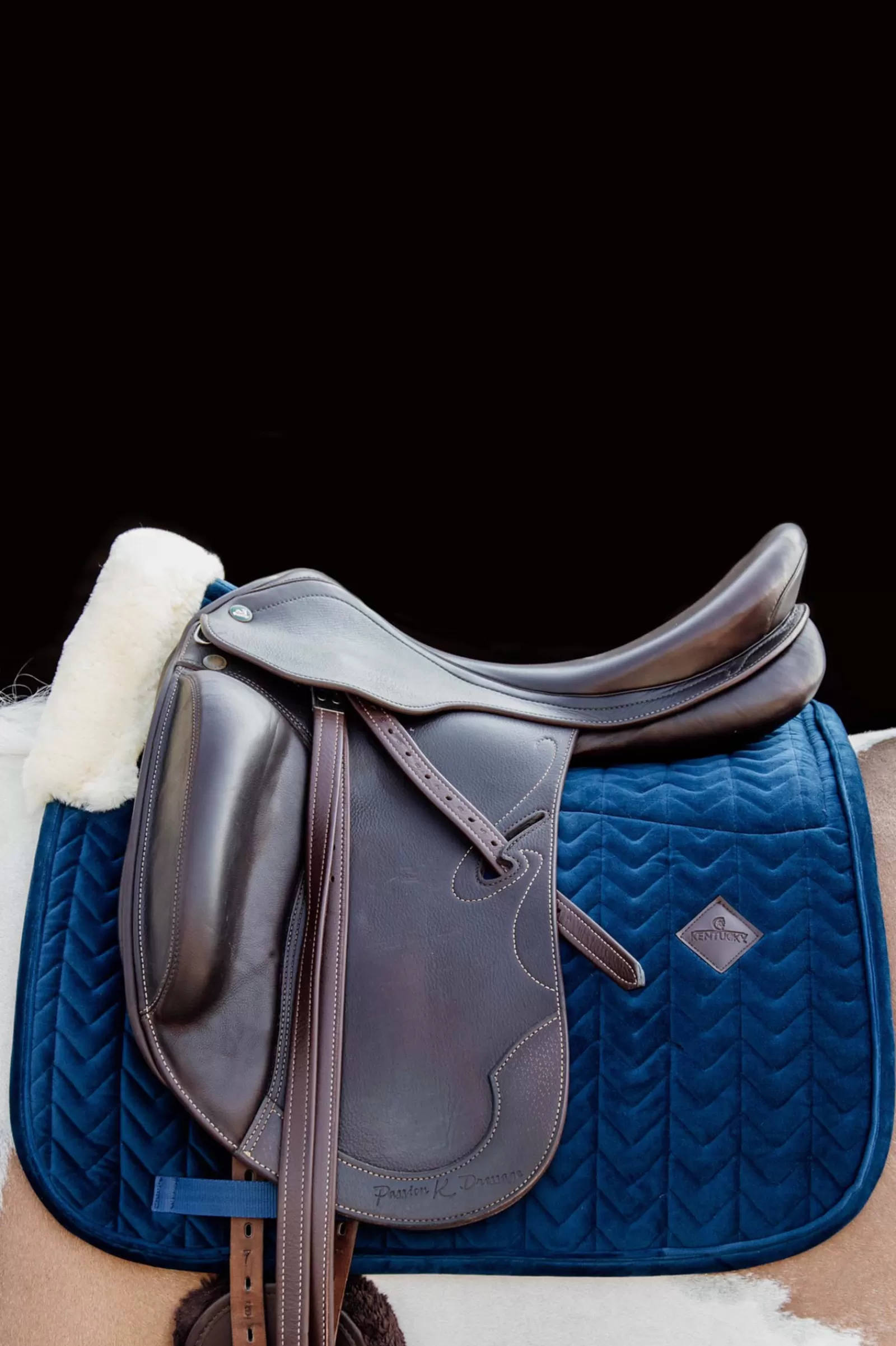 kentucky Horsewear Velvet Skin Friendly Dressage Saddle Pad> Dressage Saddle Pads