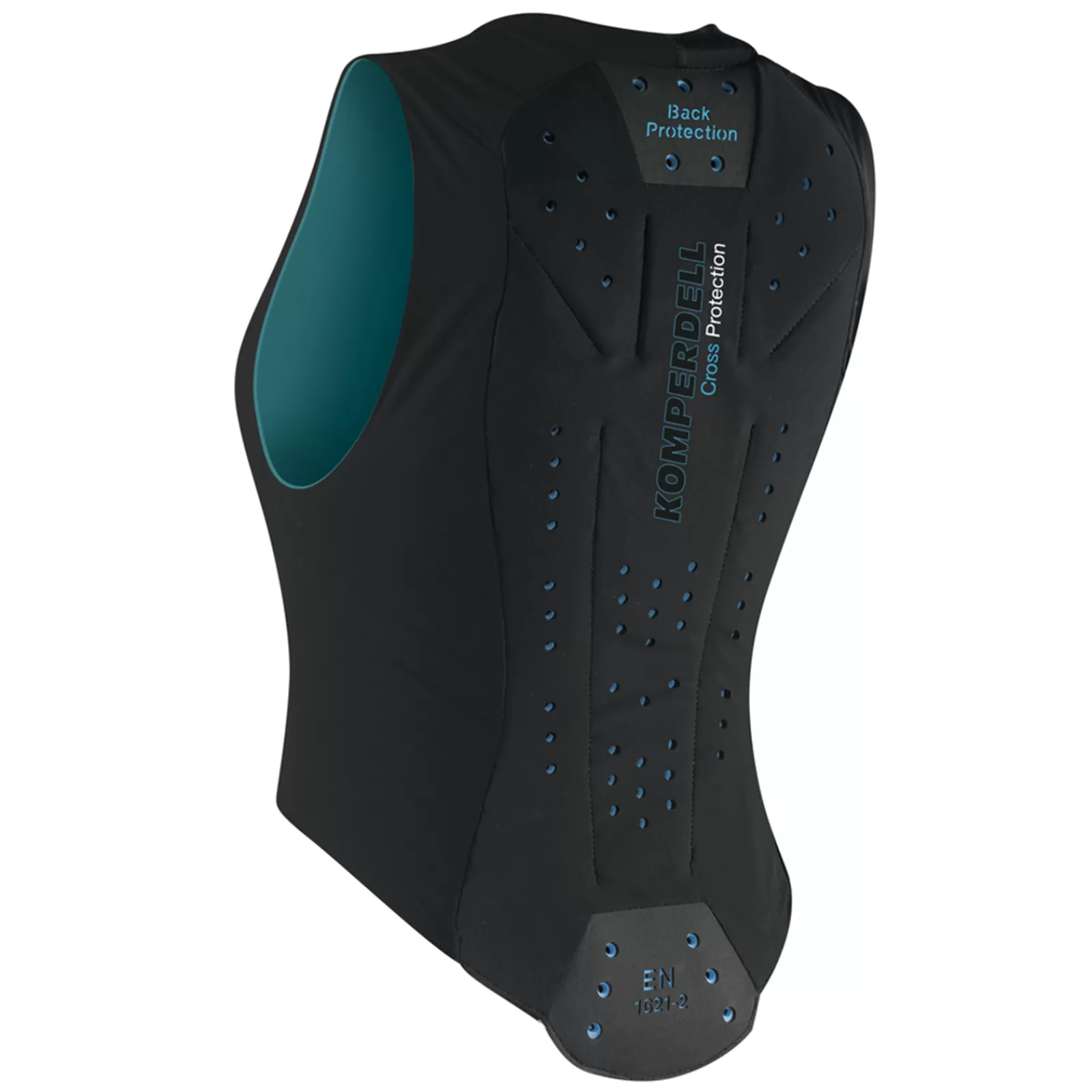 Back Protectors*komperdell Ballistic Flexfit Women Back Protector Black/Blue