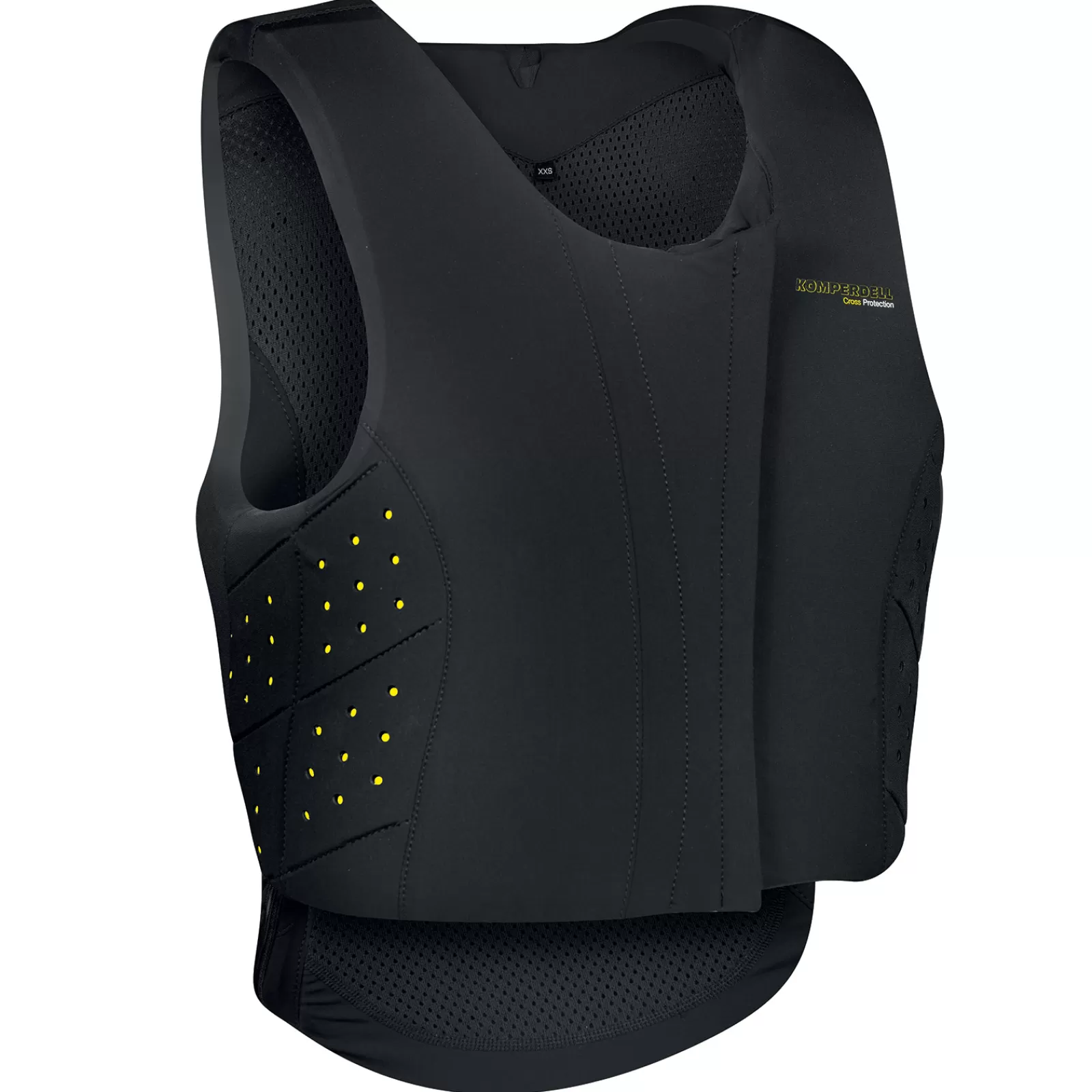 Kids' Riding Body Protectors*komperdell Safety Vest Frontzipp Jr Black