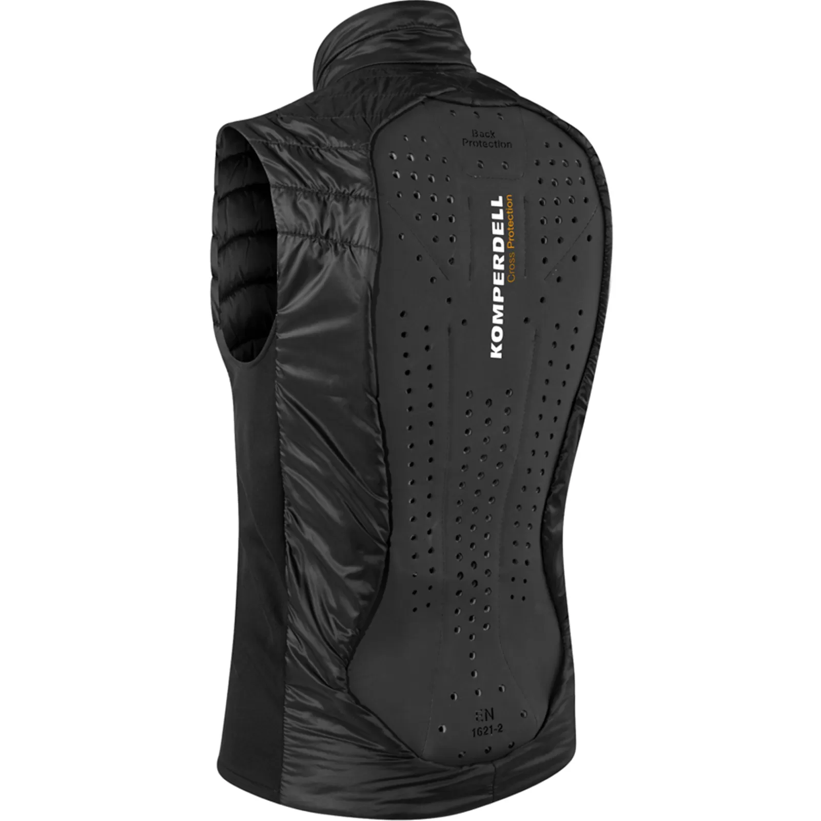 Back Protectors*komperdell Thermo Vest Mens Black/Orange