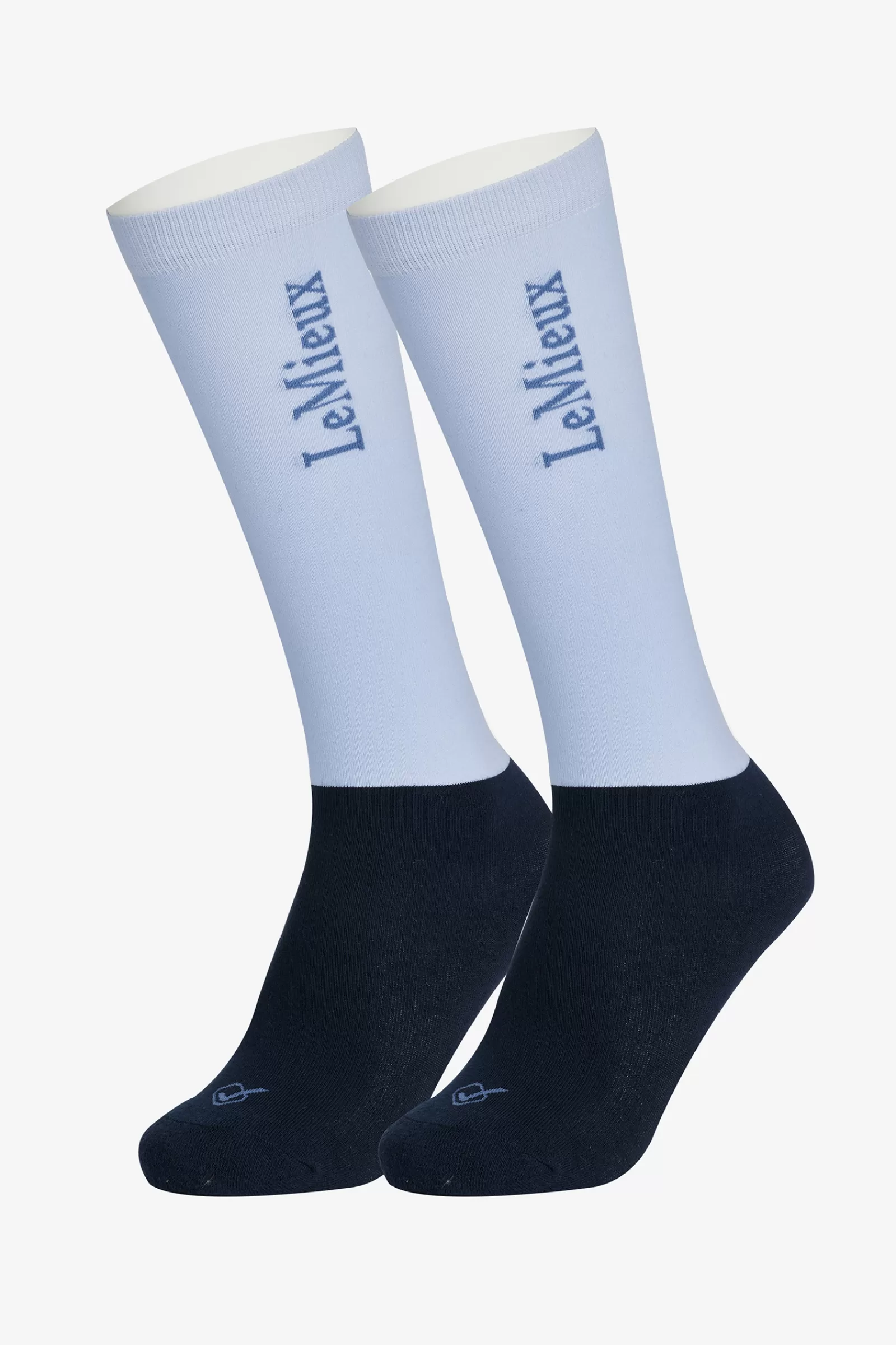 Riding Socks*lemieux Competition Socks (Twin Pack) Misty Blue