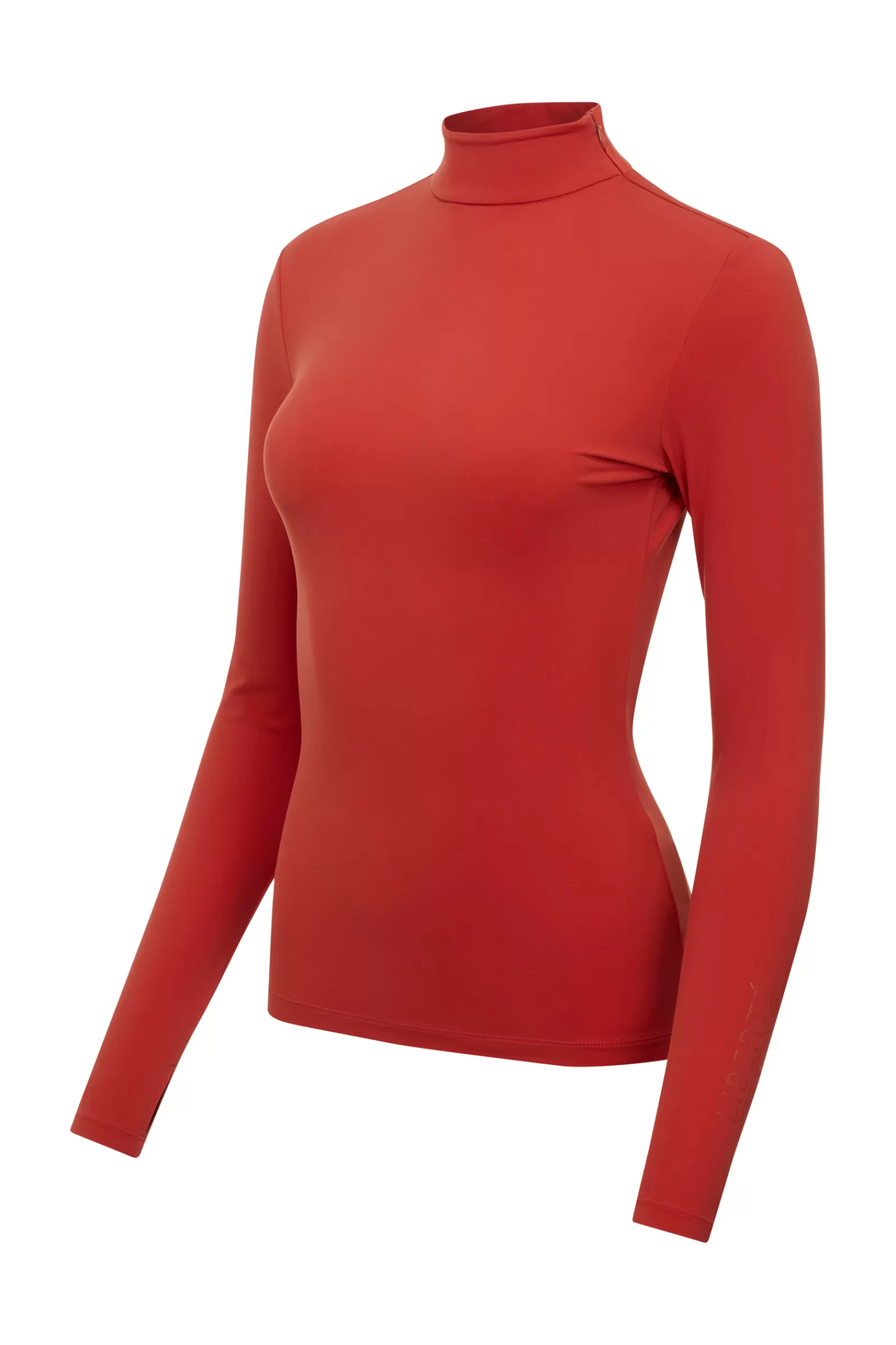 Tops & T-Shirts*lemieux Liberte Women'S High Neck Base Layer Sienna Orange