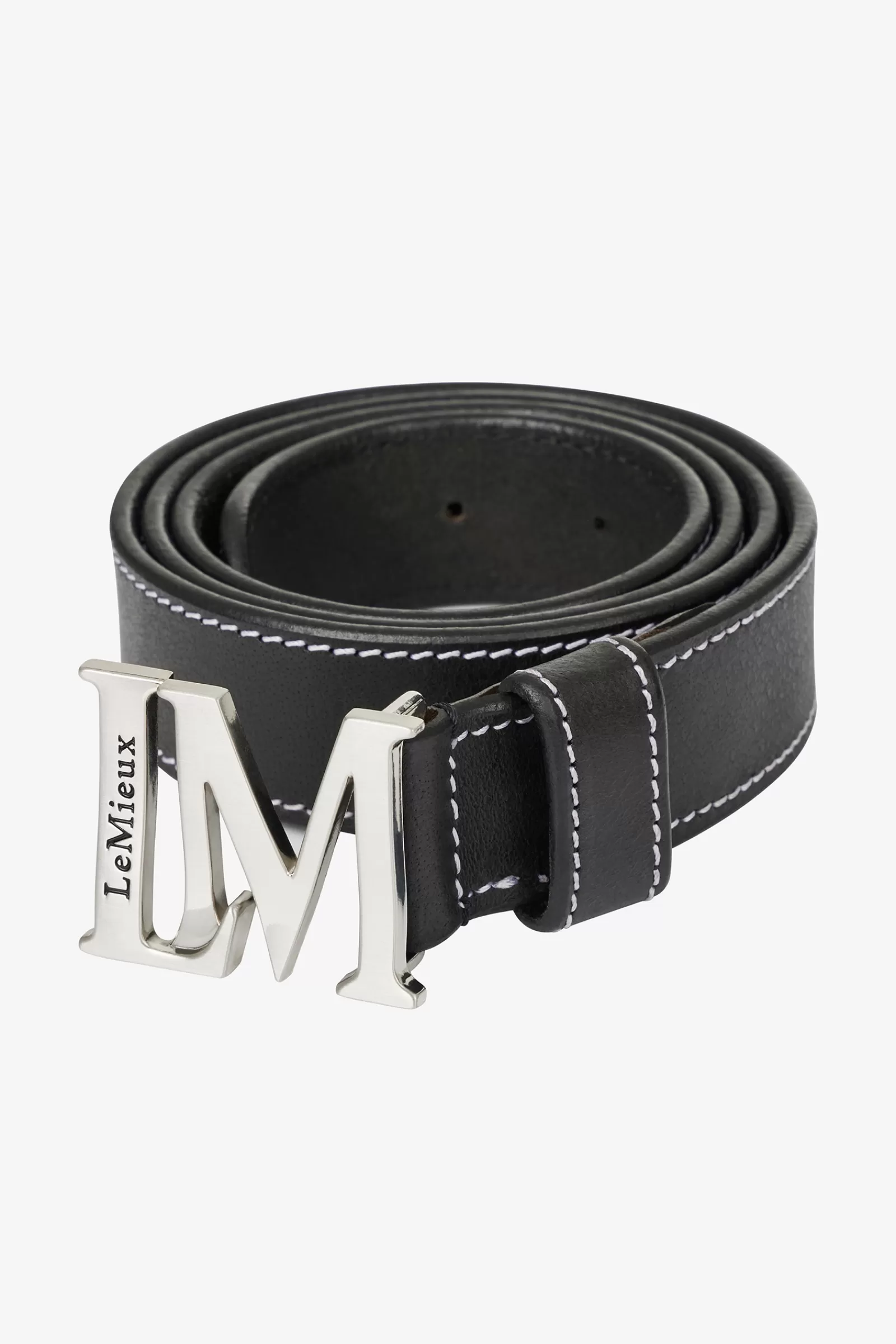 Belts*lemieux Monogram Belt Black