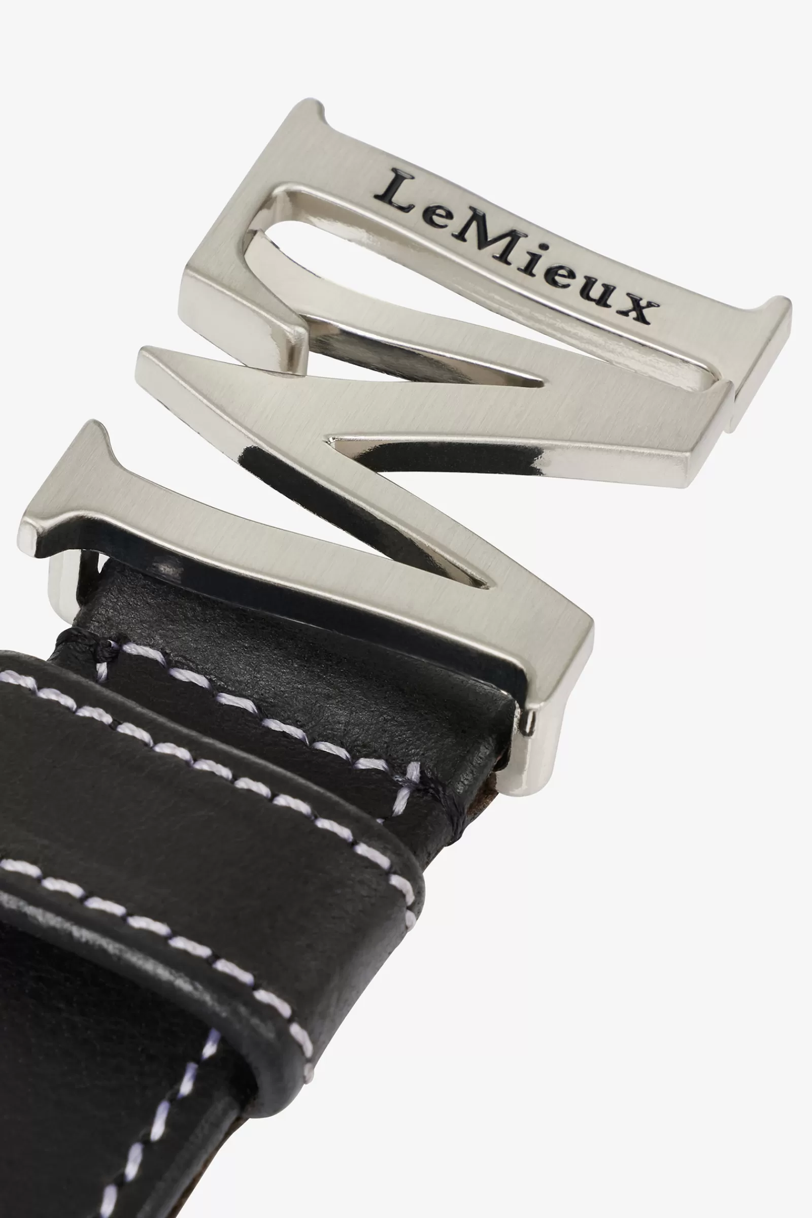 Belts*lemieux Monogram Belt Black