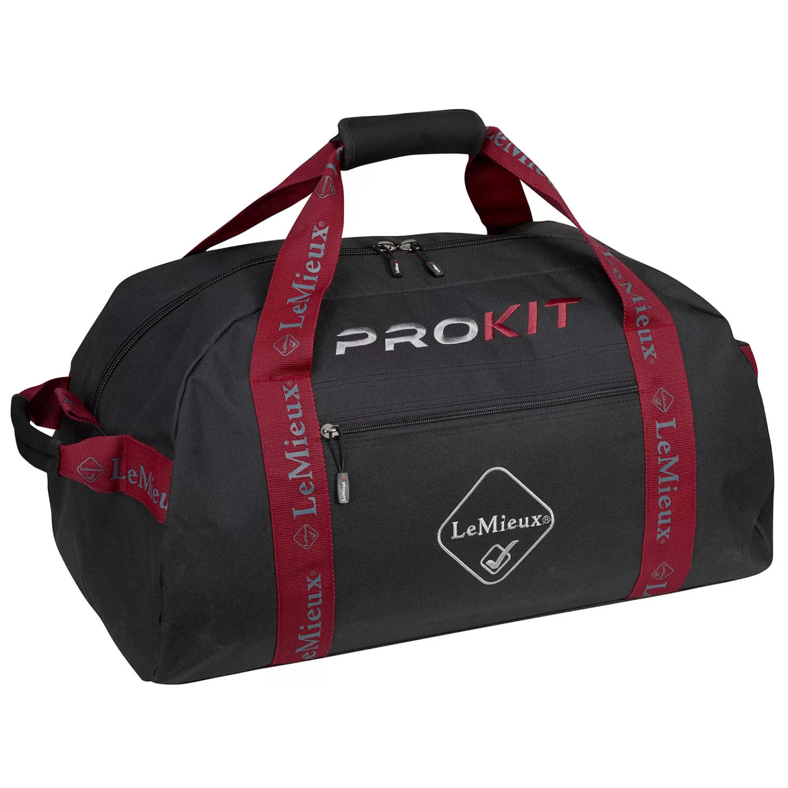 Bags*lemieux Showkit Duffle Bag Black/Red