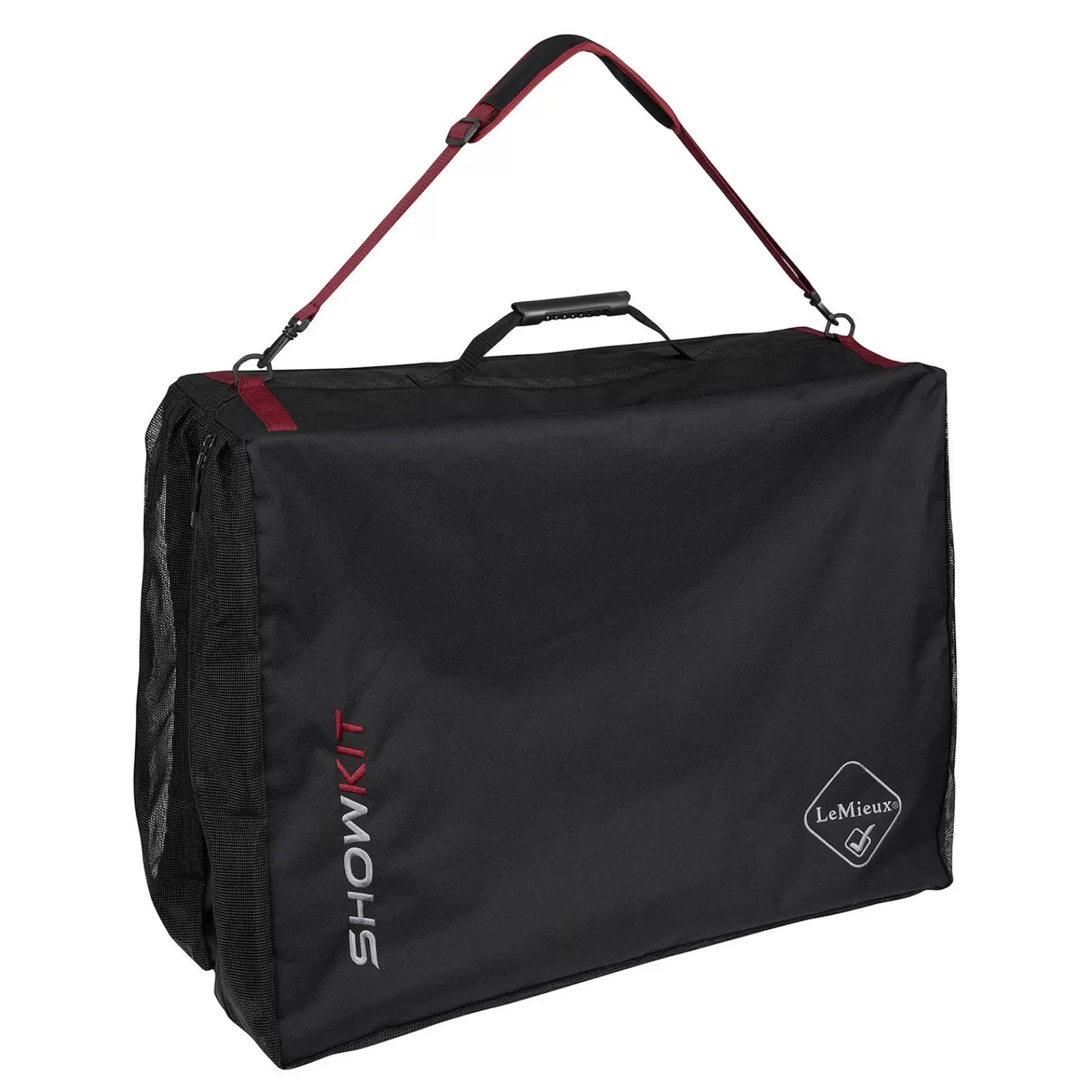 Bags*lemieux Showkit Saddle Pad Bag Black/Red