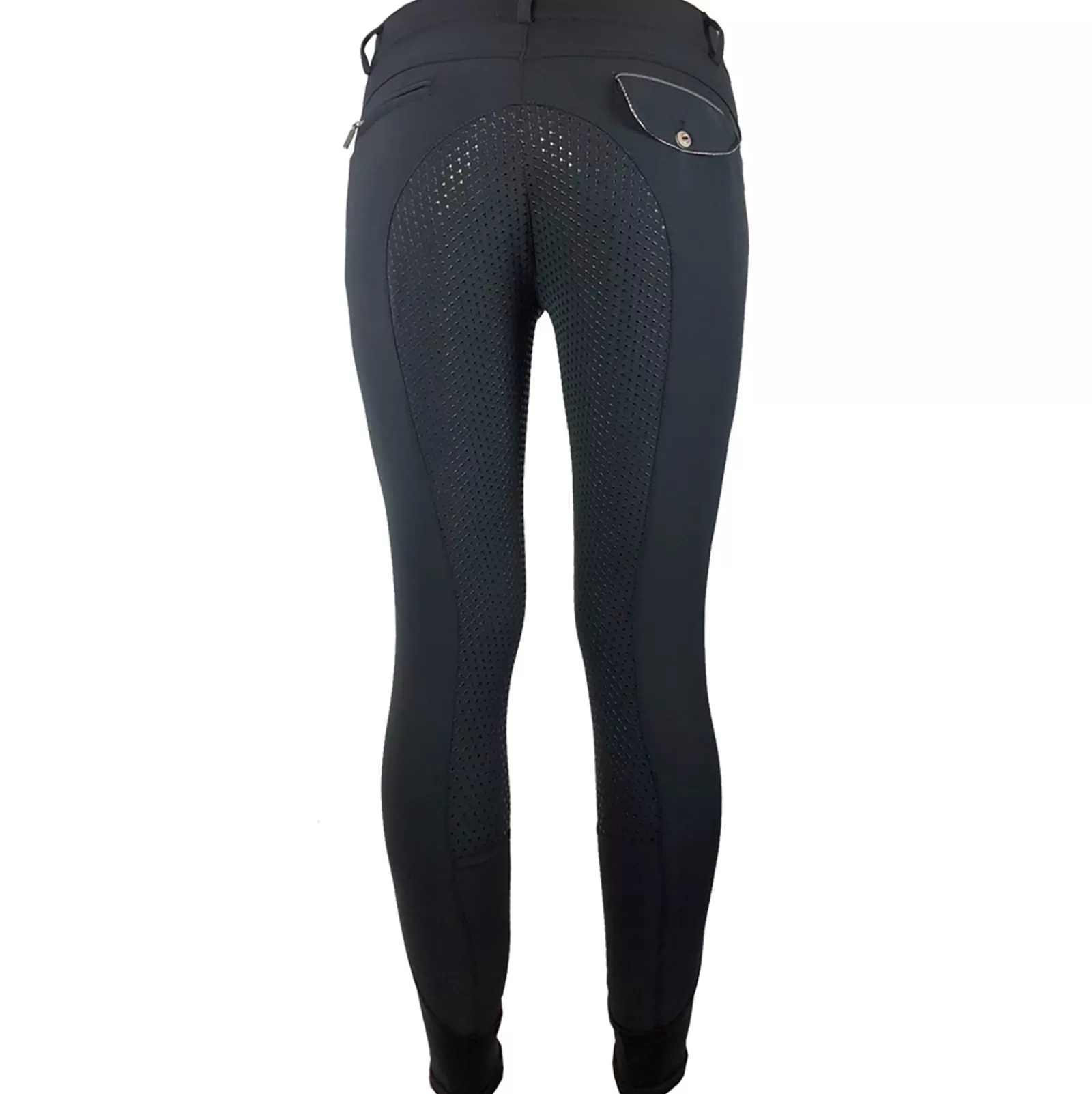 Jodhpurs & Breeches*minkhorse Mink Horse Equestrian Masq Men'S Full Seat Breeches Black