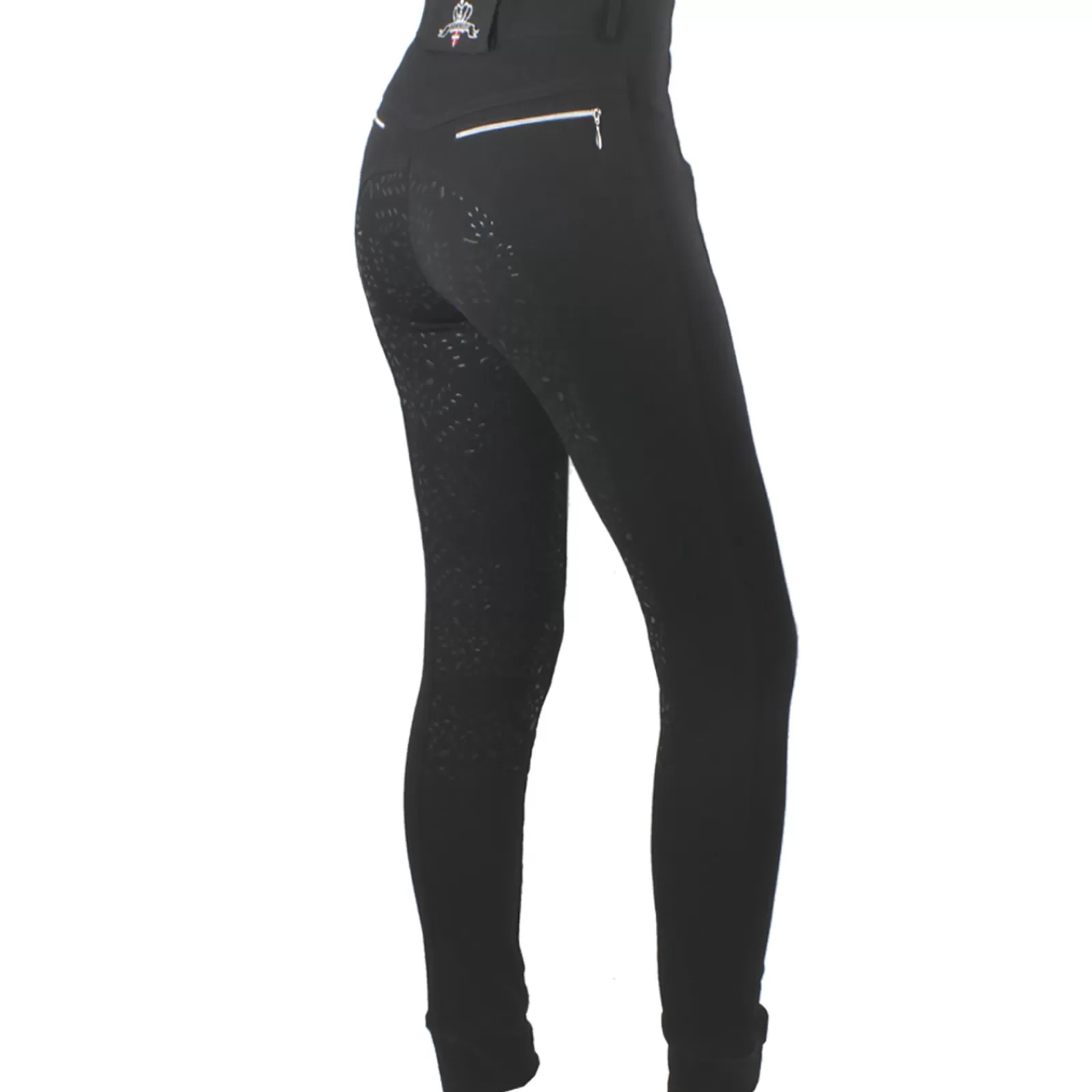 Riding Tights*minkhorse Mink Horse Leves Pull Up Breeches For Women Black