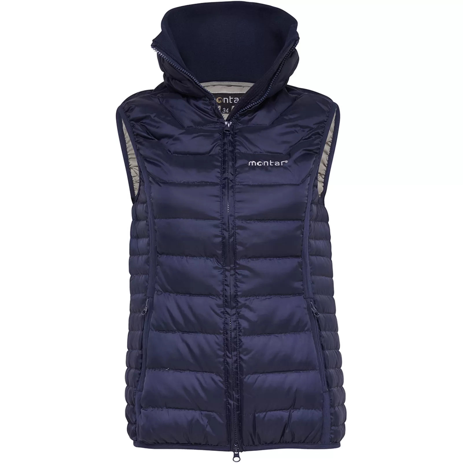 Coats & Jackets*montar Sophie Light Down Vest Db/Ab