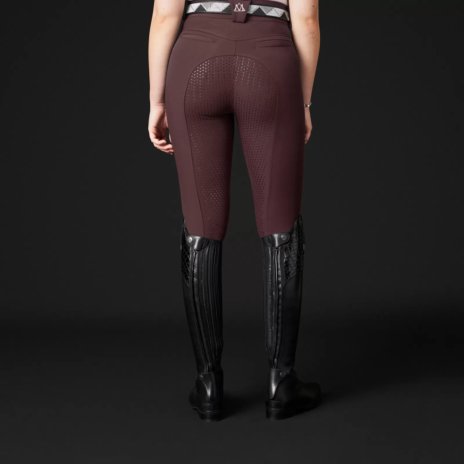 Full Seat Breeches*mountainhorse Mountain Horse Diana Highwaist Full Seat Breeches For Women Burgundy