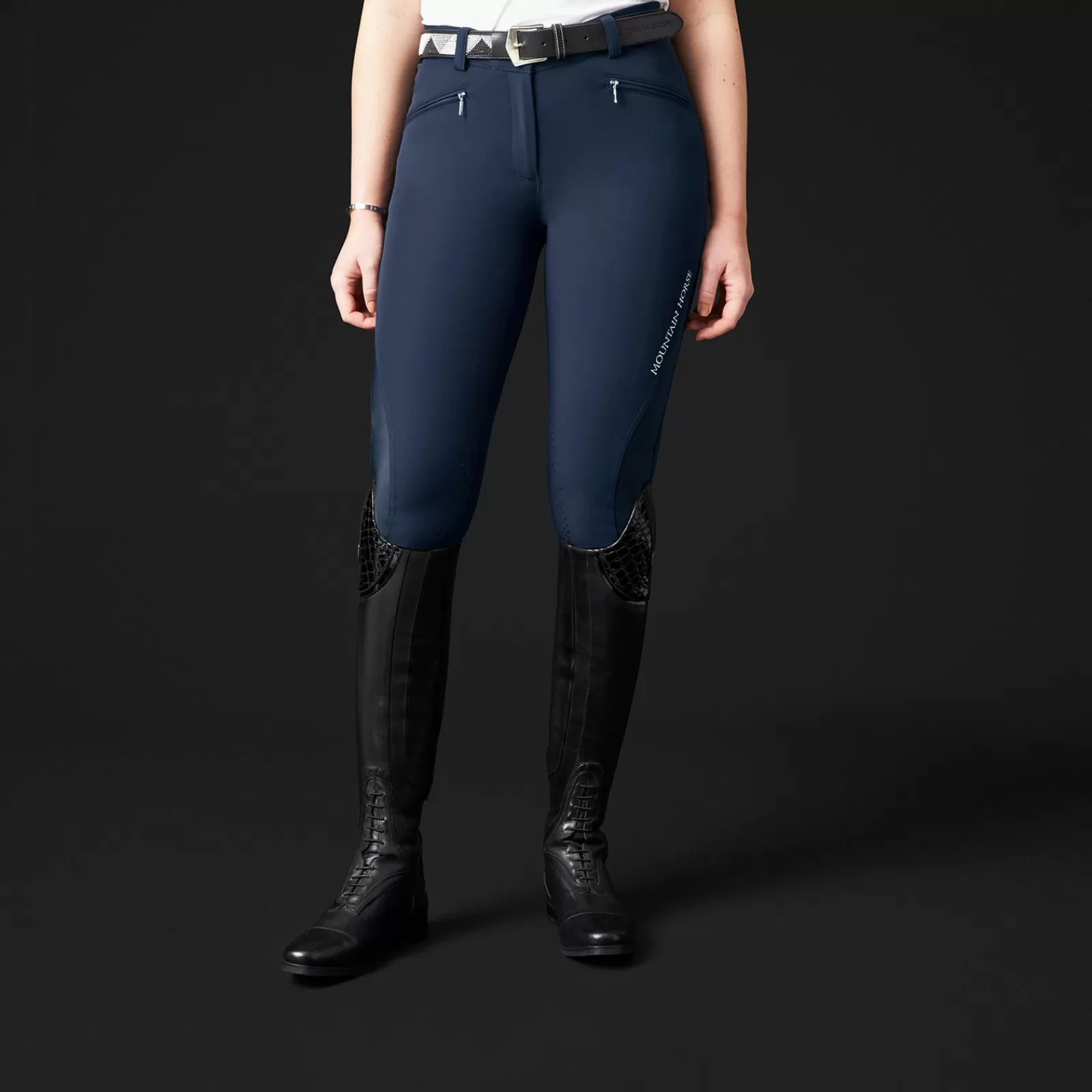 Full Seat Breeches*mountainhorse Mountain Horse Marilyn Flex Breeches For Women Db/Ab