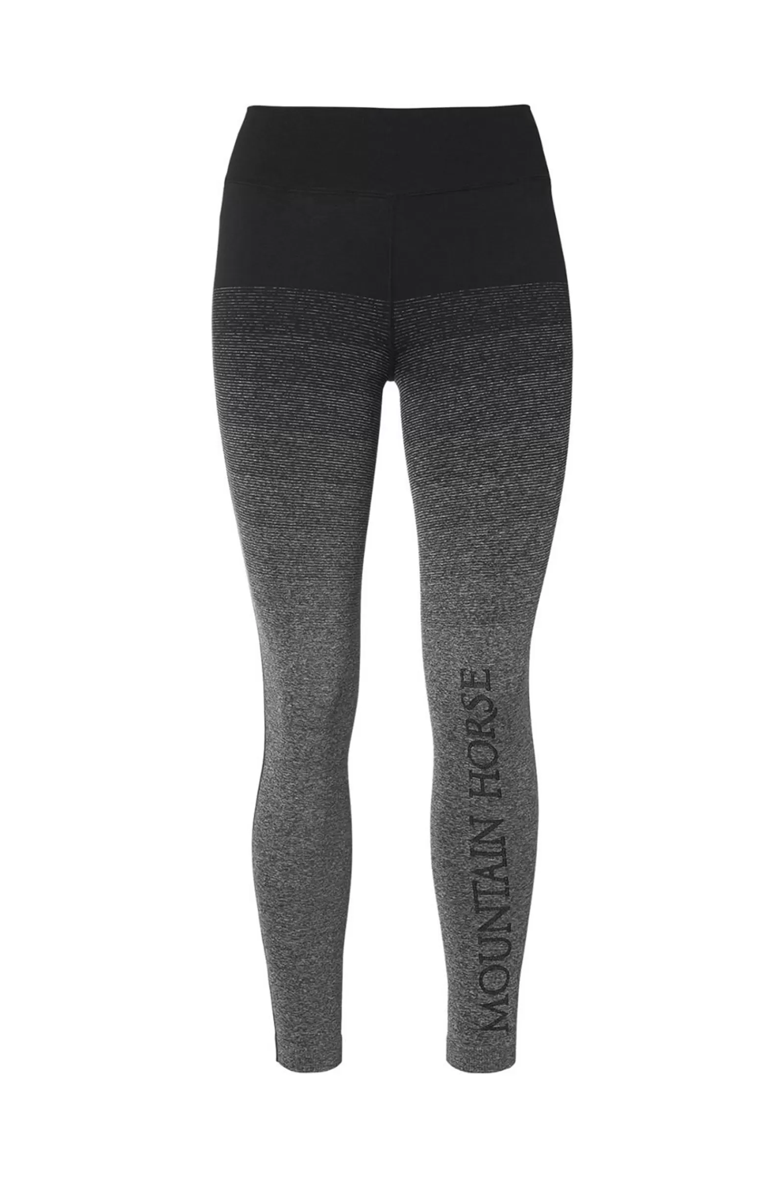 Riding Tights*mountainhorse Mountain Horse Tindra Women'S Riding Tights Black/Melange Grey