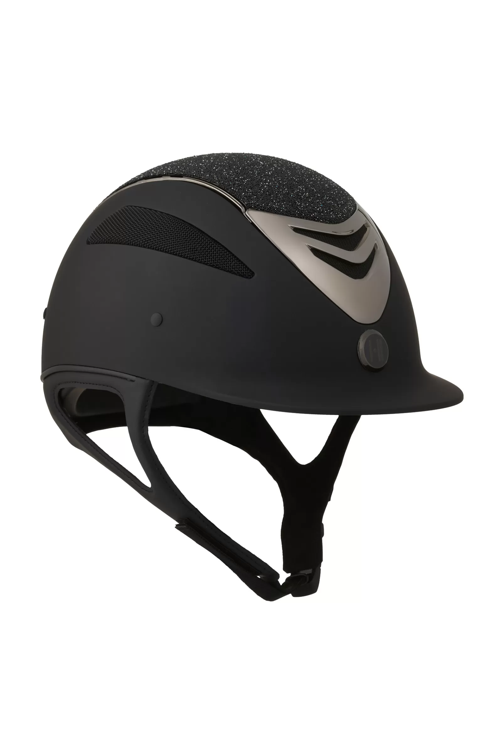 Riding Hats & Helmets*onek Defender Pro Glitter Chrome Riding Helmet Black