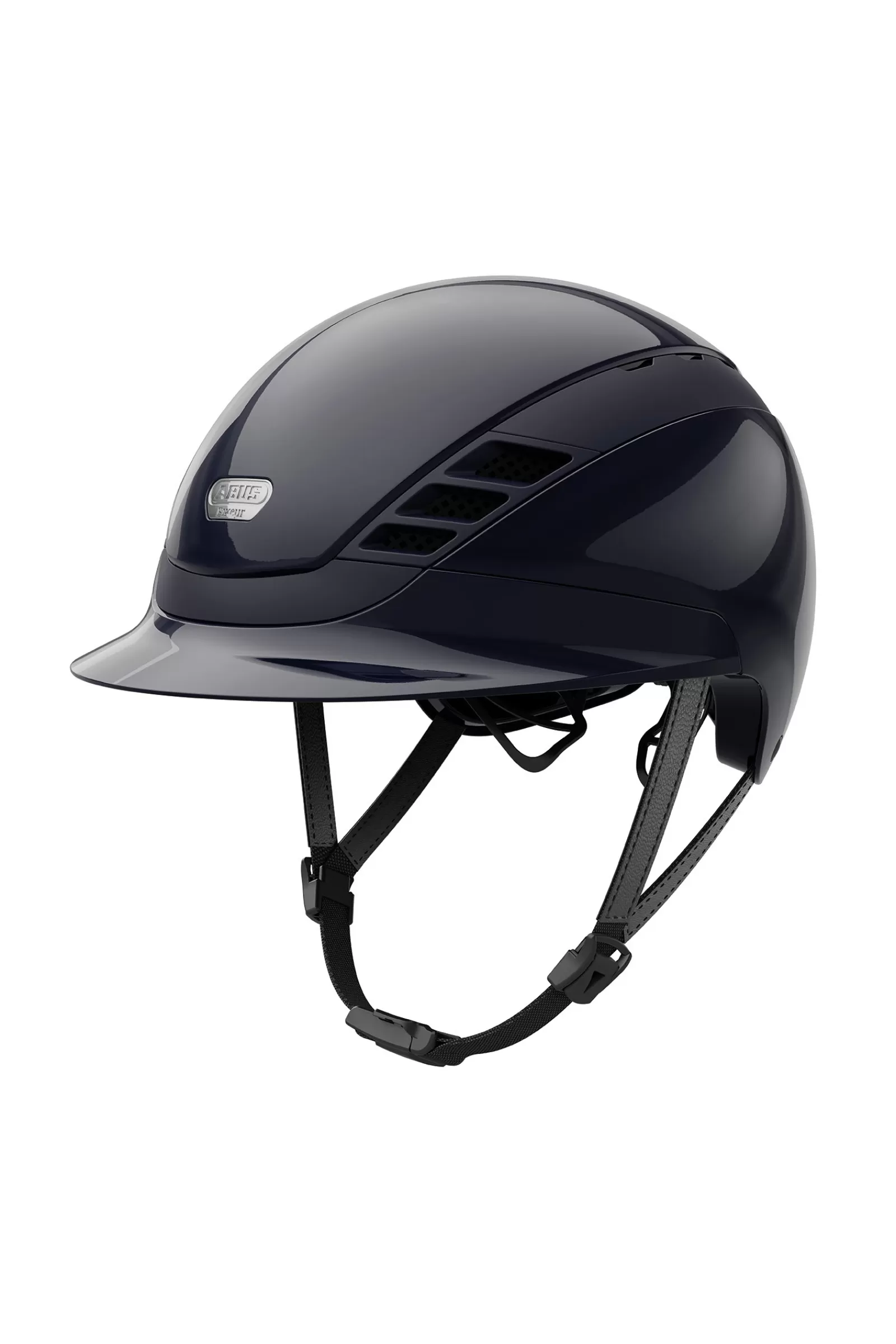 Riding Hats & Helmets*pikeur Abus Airluxe Pure Riding Helmet Dark Blue/ Shiny