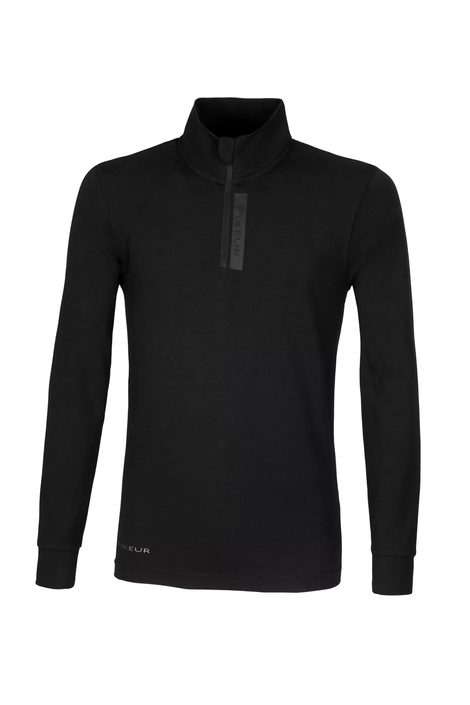 Riding Shirts*pikeur Classic Sports Men'S Zip Shirt Black