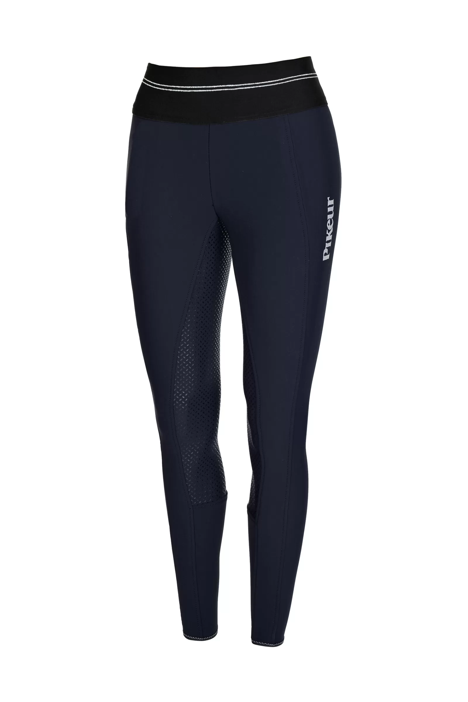 Full Seat Breeches*pikeur Gia Athleisure Softshell Full Grip Breeches For Women Blue Nights