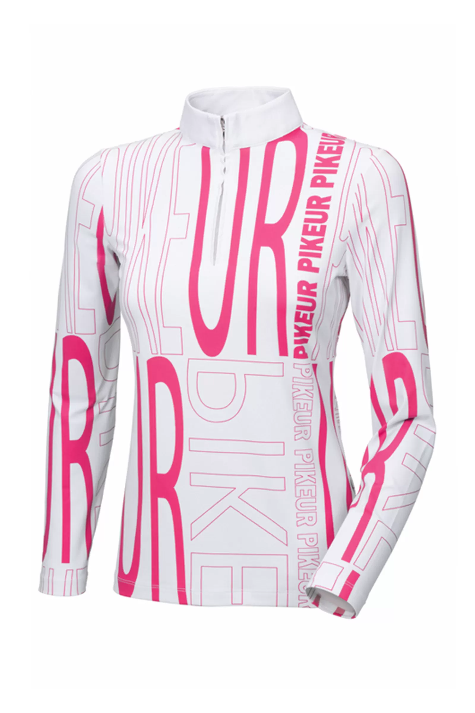 Tops & T-Shirts*pikeur Lyvi Women'S Longsleeve White/Light Pink