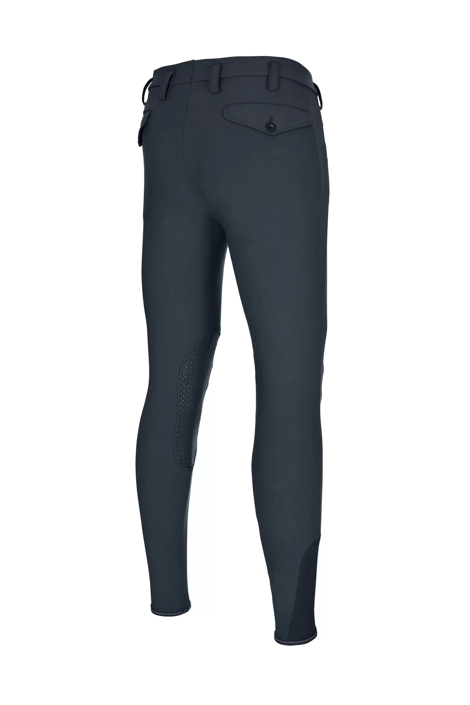 Jodhpurs & Breeches*pikeur Rodrigo Grip Ii Men'S Knee Patch Breeches Black/Dark Blue