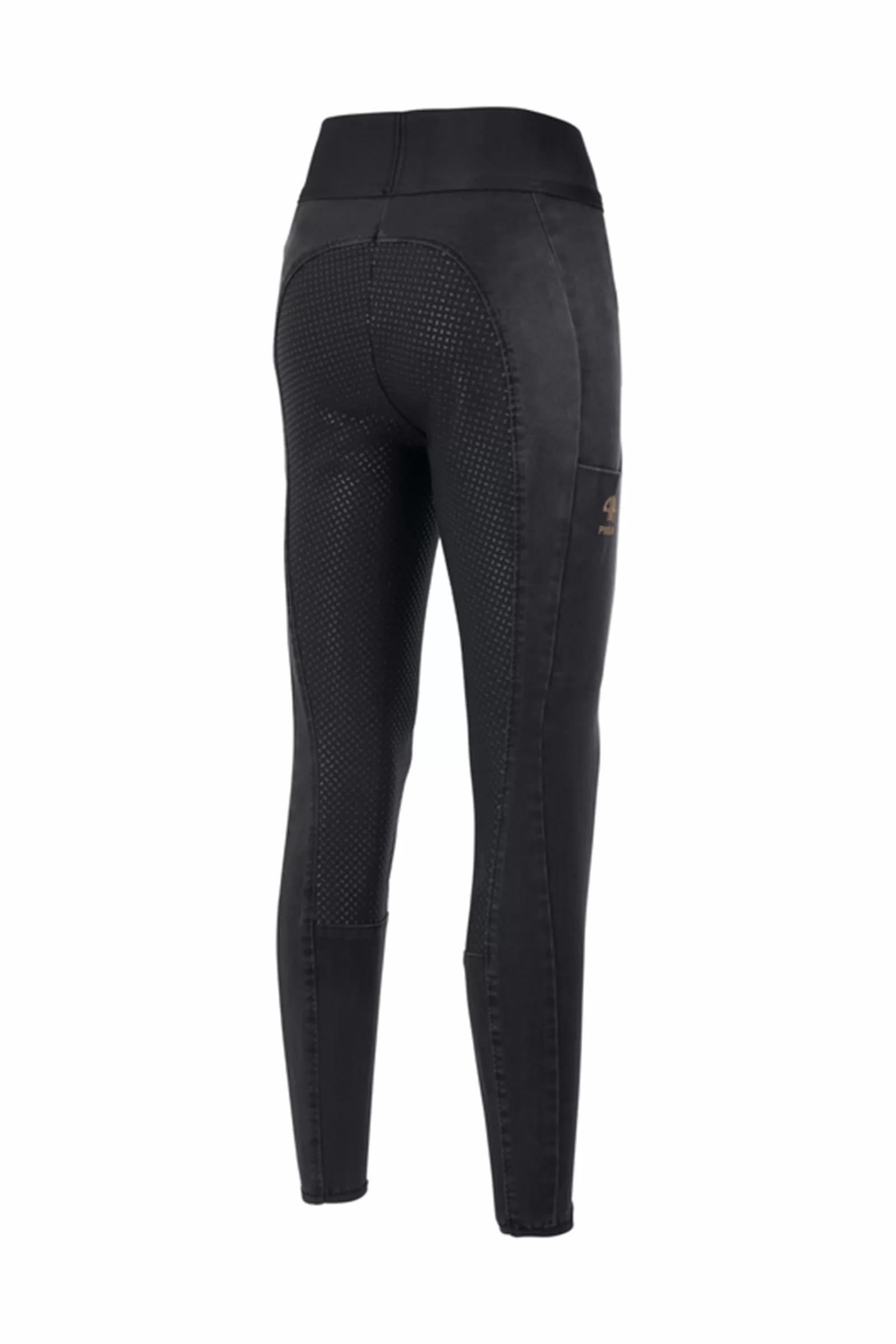 Full Seat Breeches*pikeur Rosa Women'S Full Grip Denim Riding Tights Black/Denim