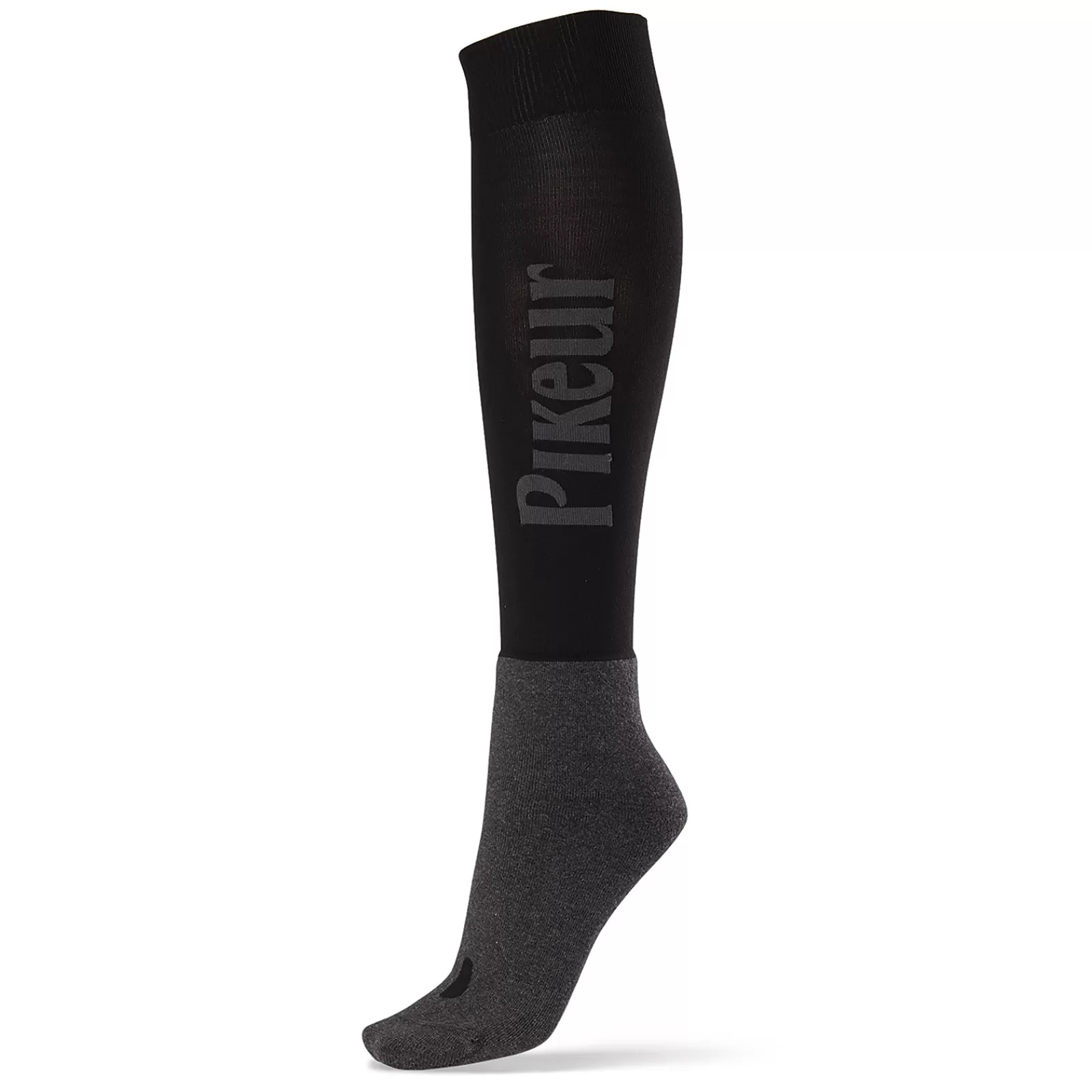 Riding Socks*pikeur Socks With Stitching Black