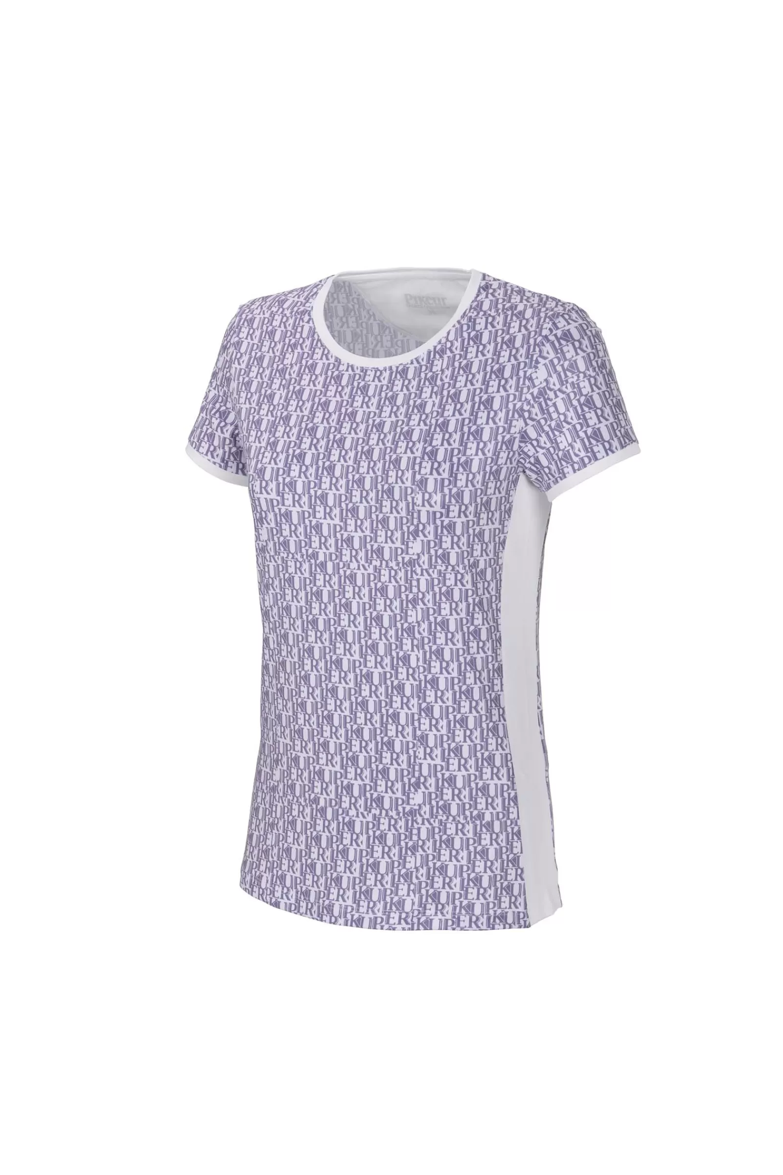 Tops & T-Shirts*pikeur Vilja Ladies' Functional Shirt White/Purple