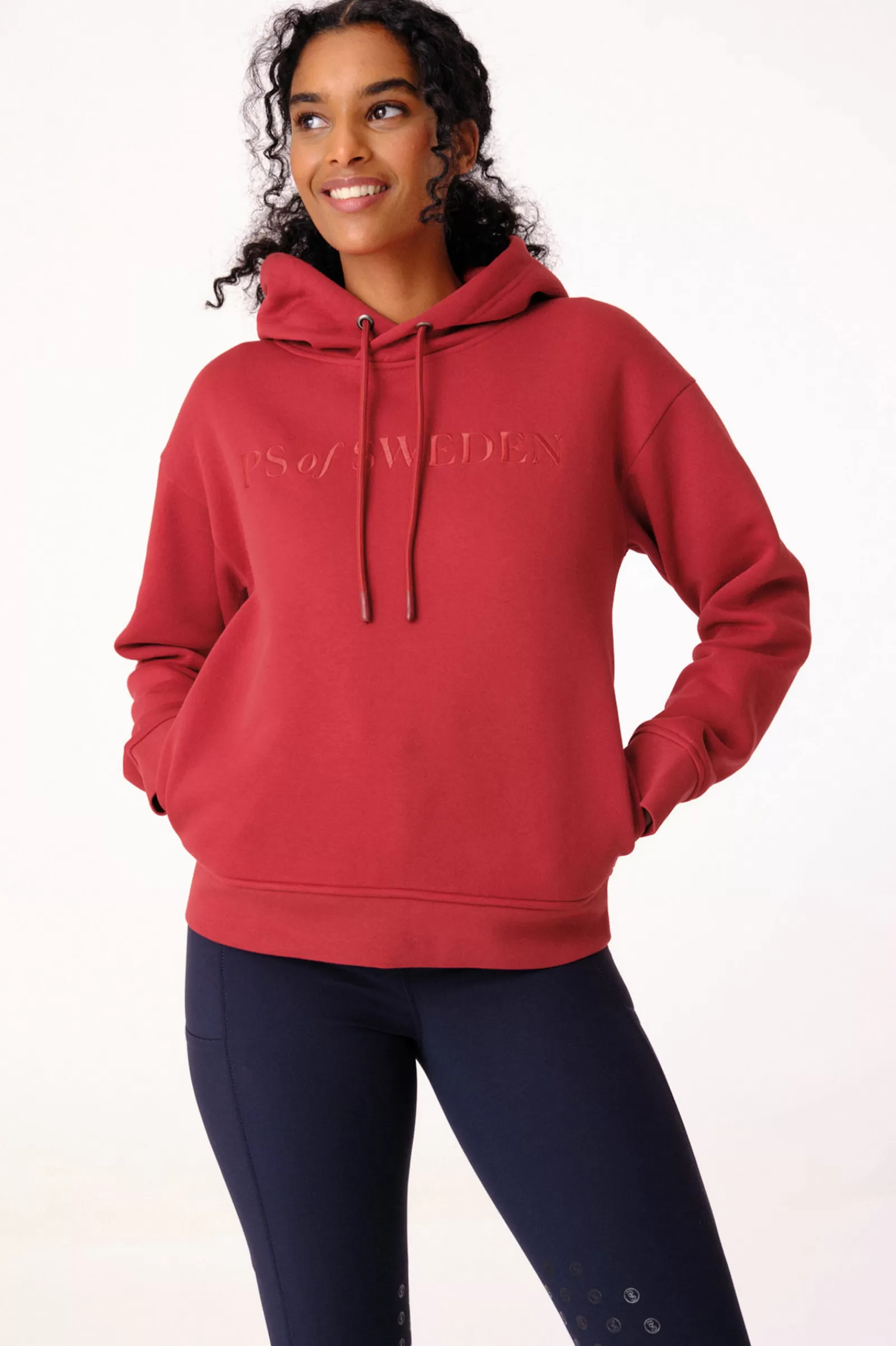 Riding Jumpers & Fleeces*psofsweden Ps Of Sweden Angela Women'S Hoodie Chilli Red