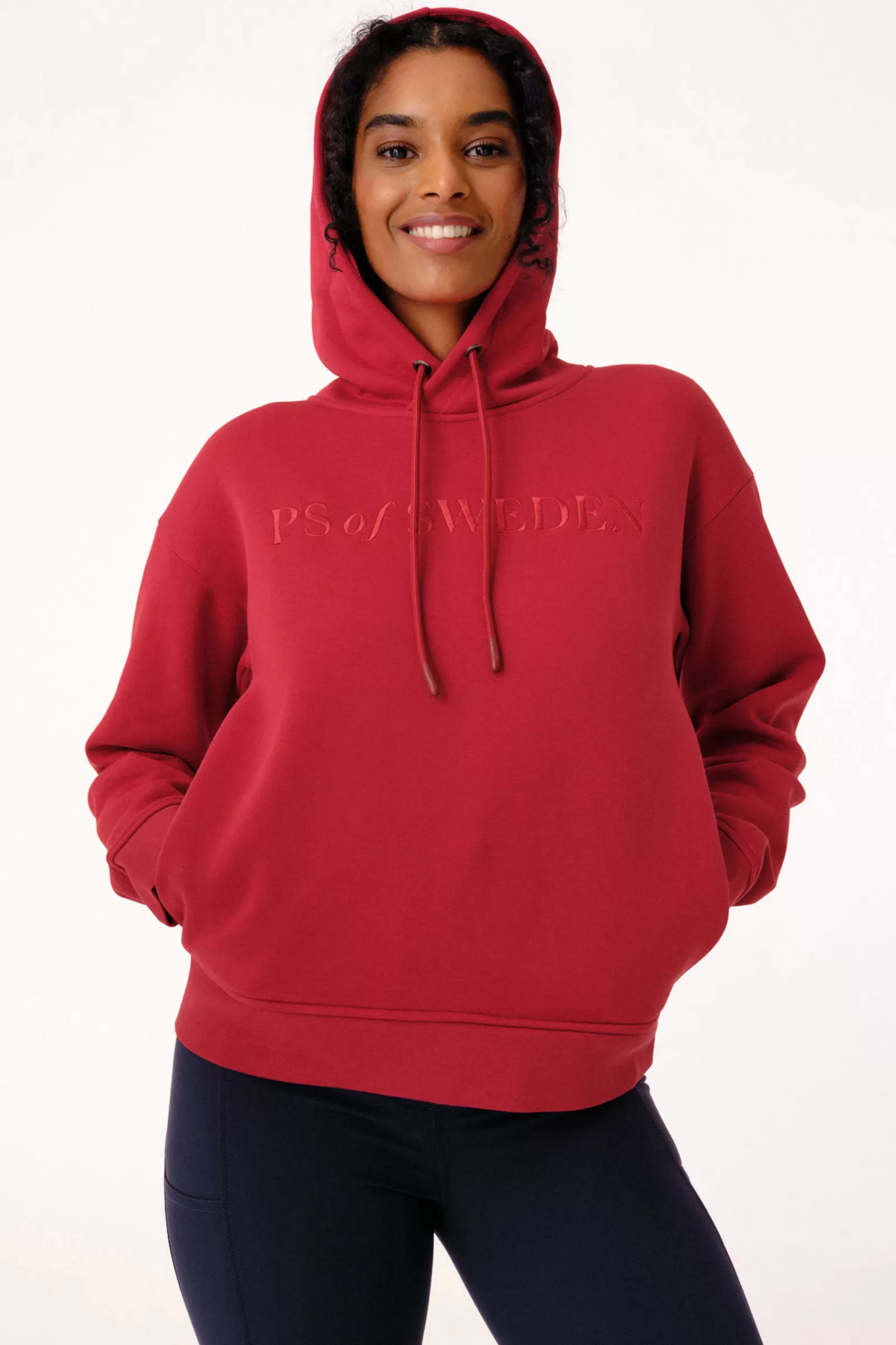 Riding Jumpers & Fleeces*psofsweden Ps Of Sweden Angela Women'S Hoodie Chilli Red