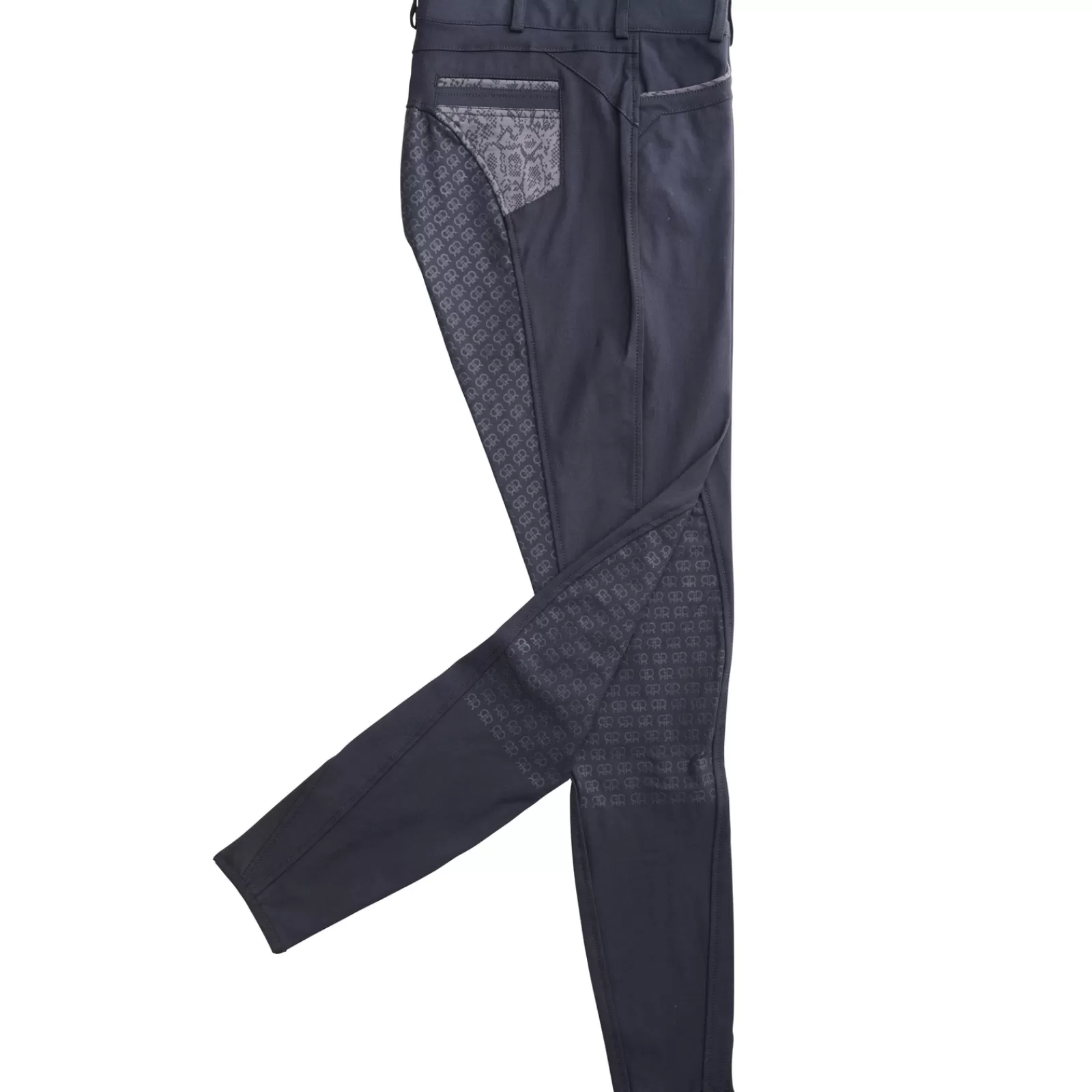 Full Seat Breeches*rebel Alicia Breech Snake Pockets Fullseat Grip For Women Black