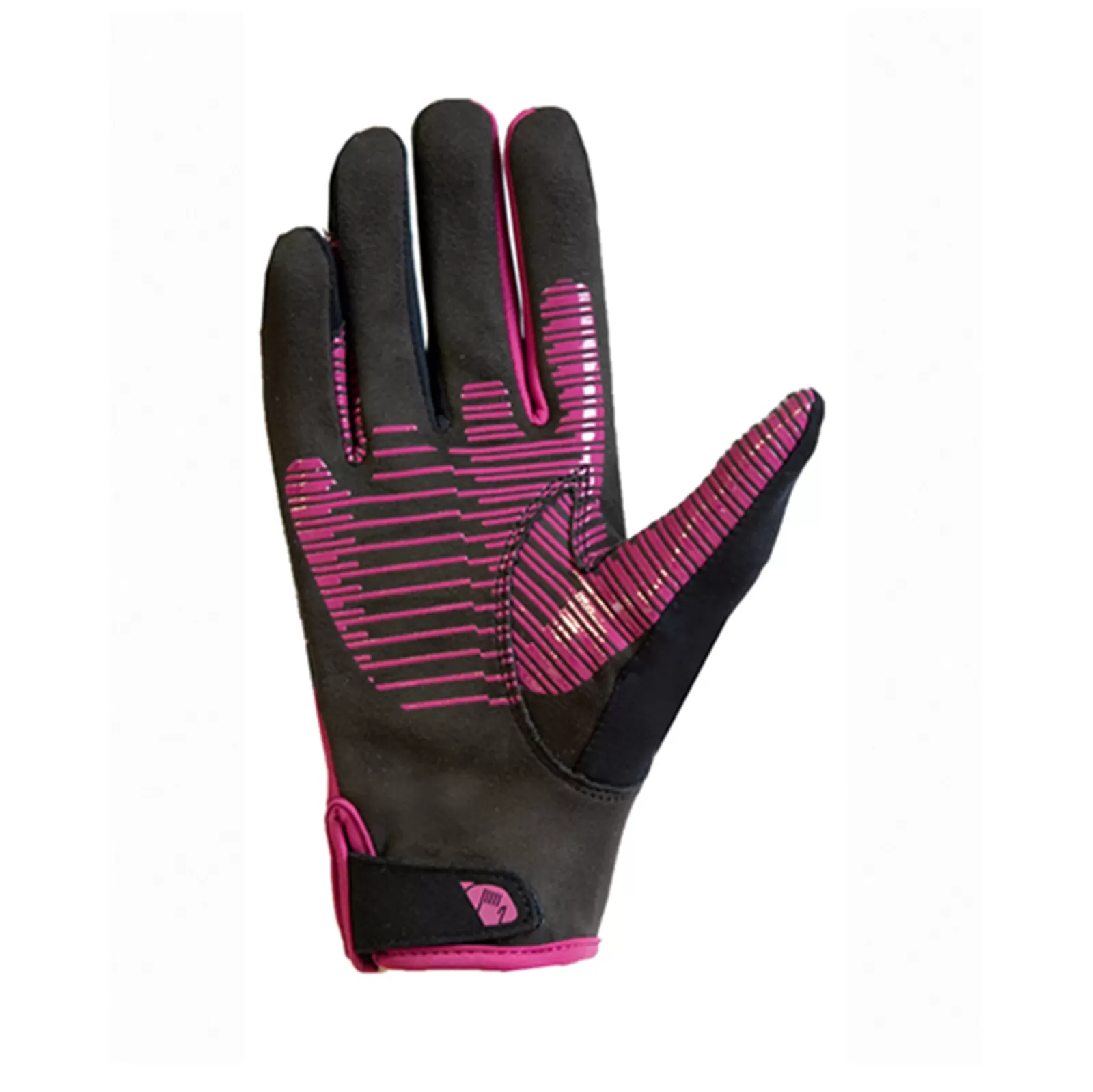 All Season Gloves*roeckl June Riding Glove Black/Bougainvillaea Pink