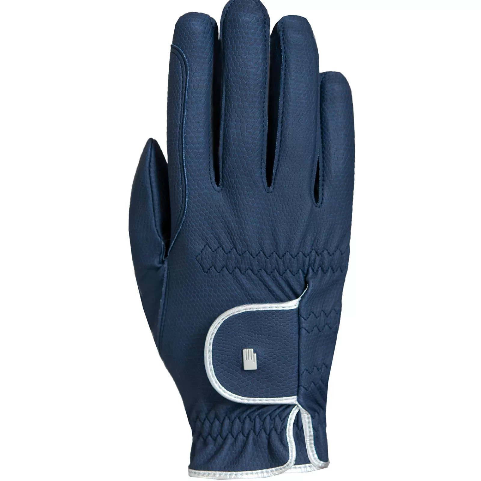 All Season Gloves*roeckl Lona Riding Gloves Dark Blue/Silver