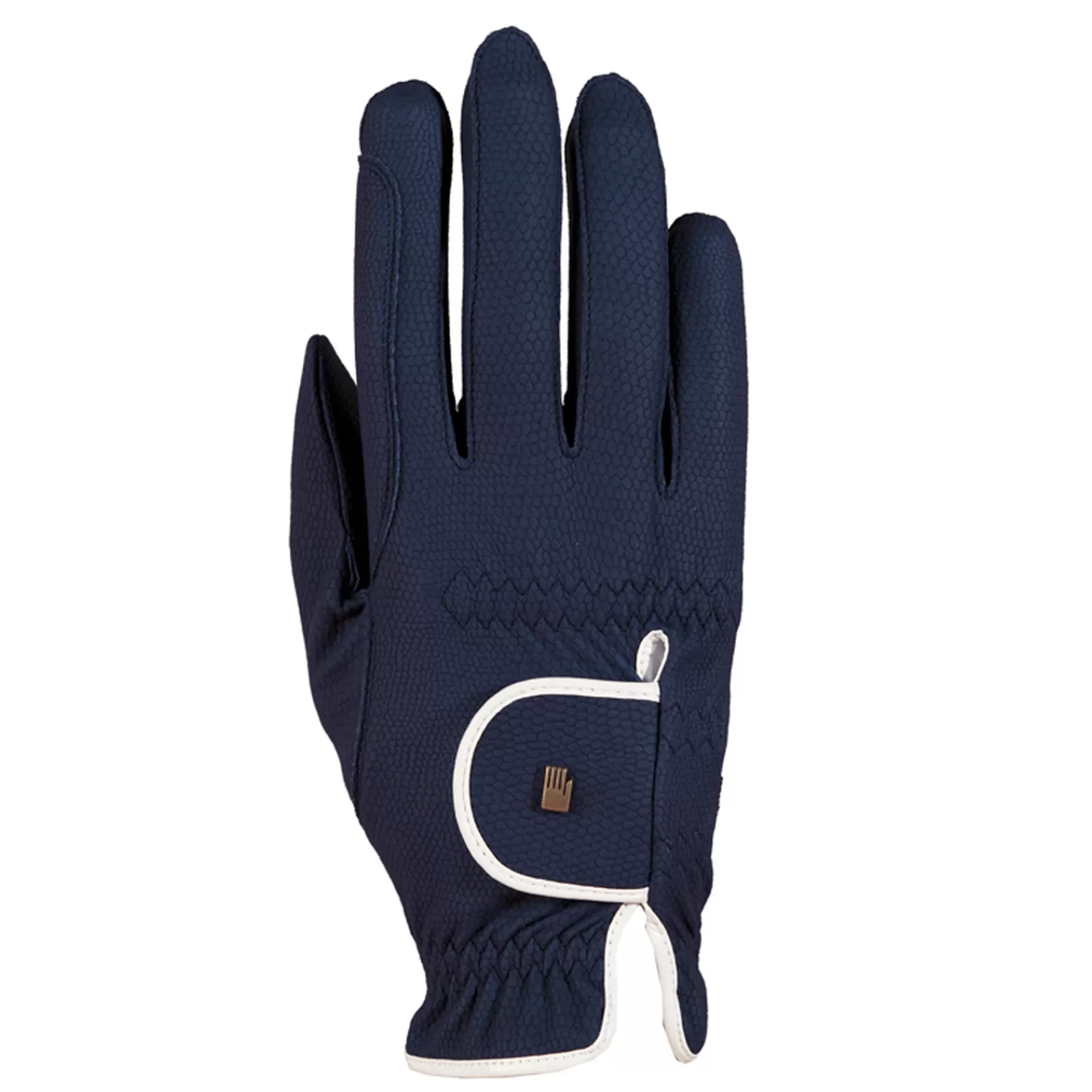 All Season Gloves*roeckl Lona Roeck-Grip Two-Tone Dark Blue/White