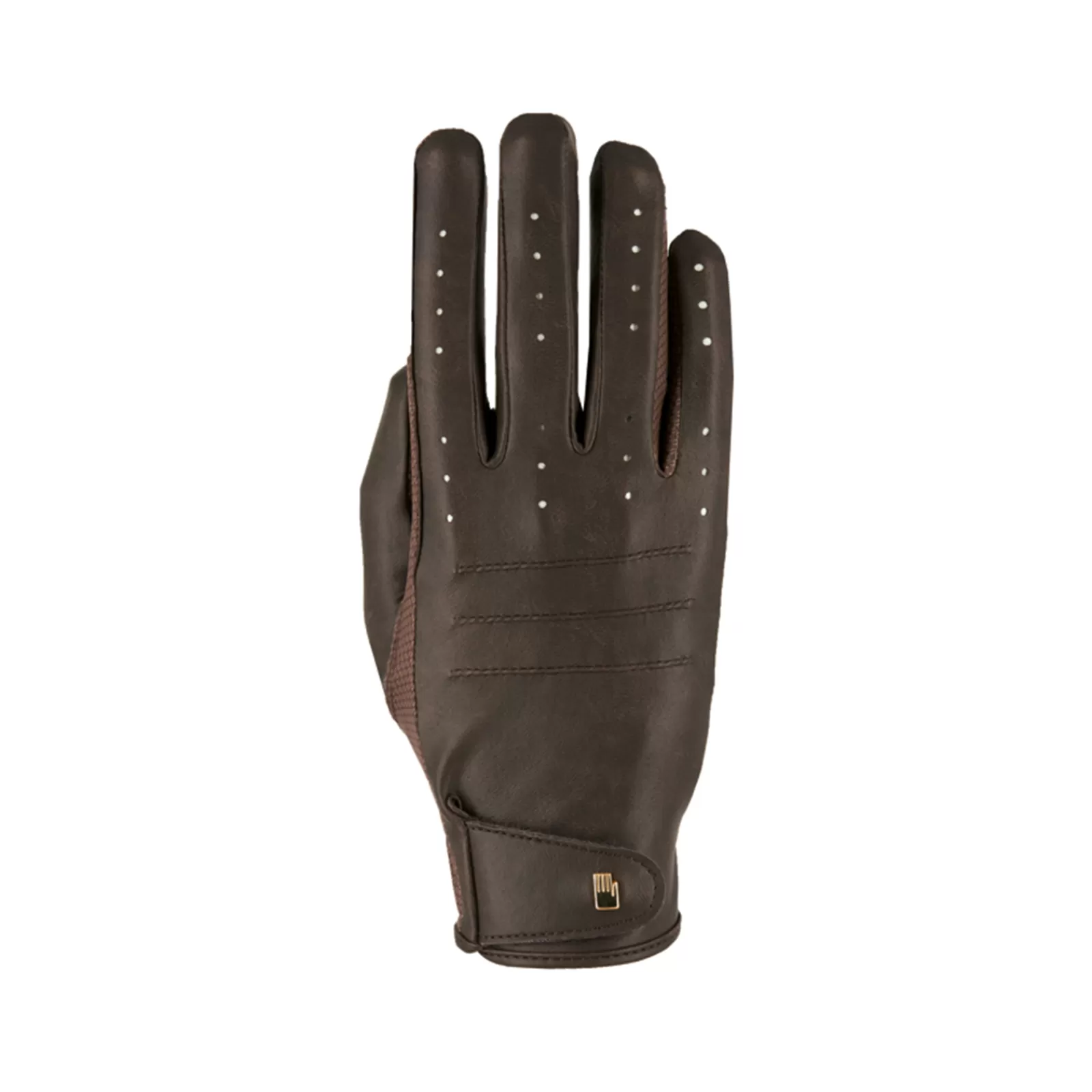 All Season Gloves*roeckl Malaga Riding Gloves Antique Mocha Dark Brown