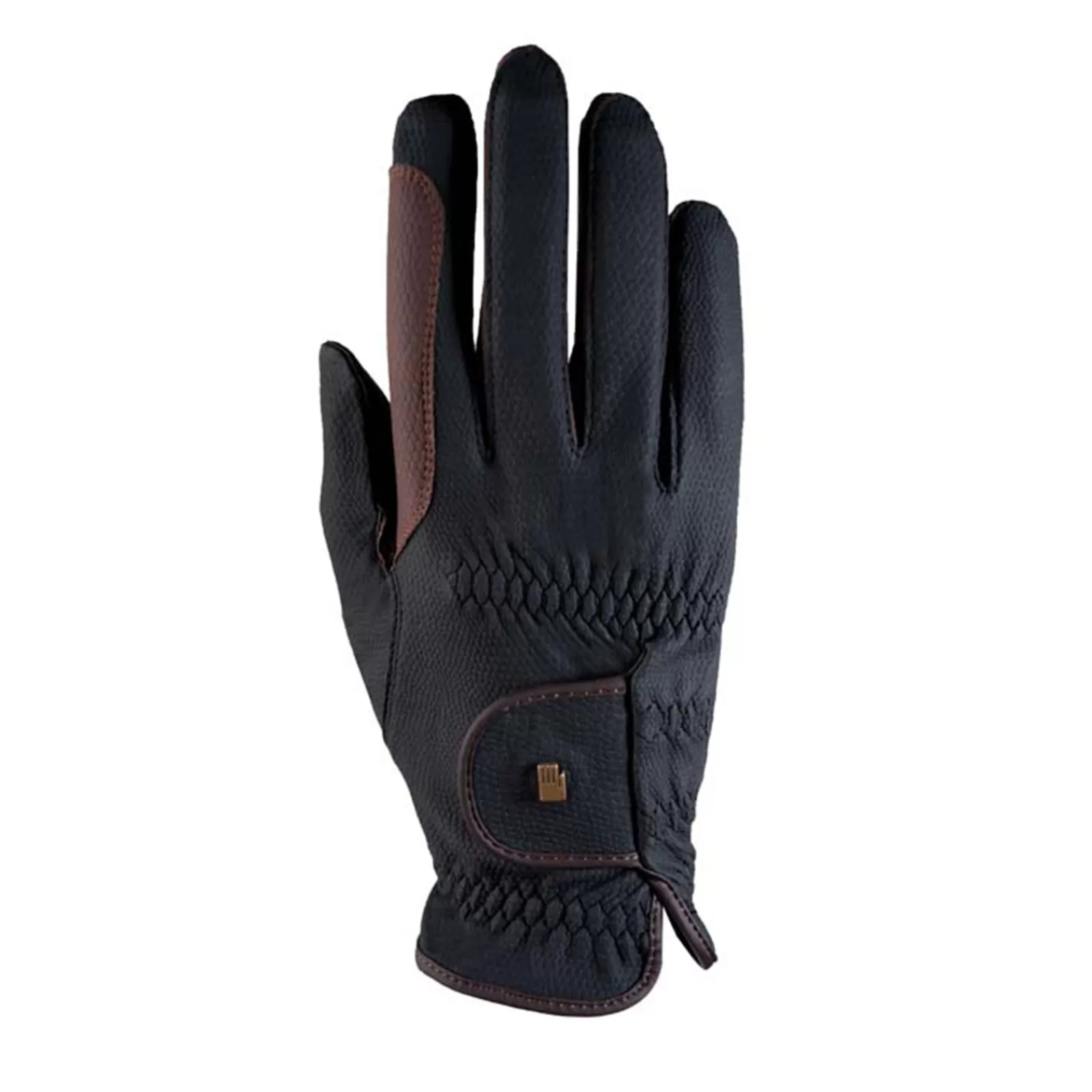 All Season Gloves*roeckl Malta Grip Two-Tone Black/Dark Brown