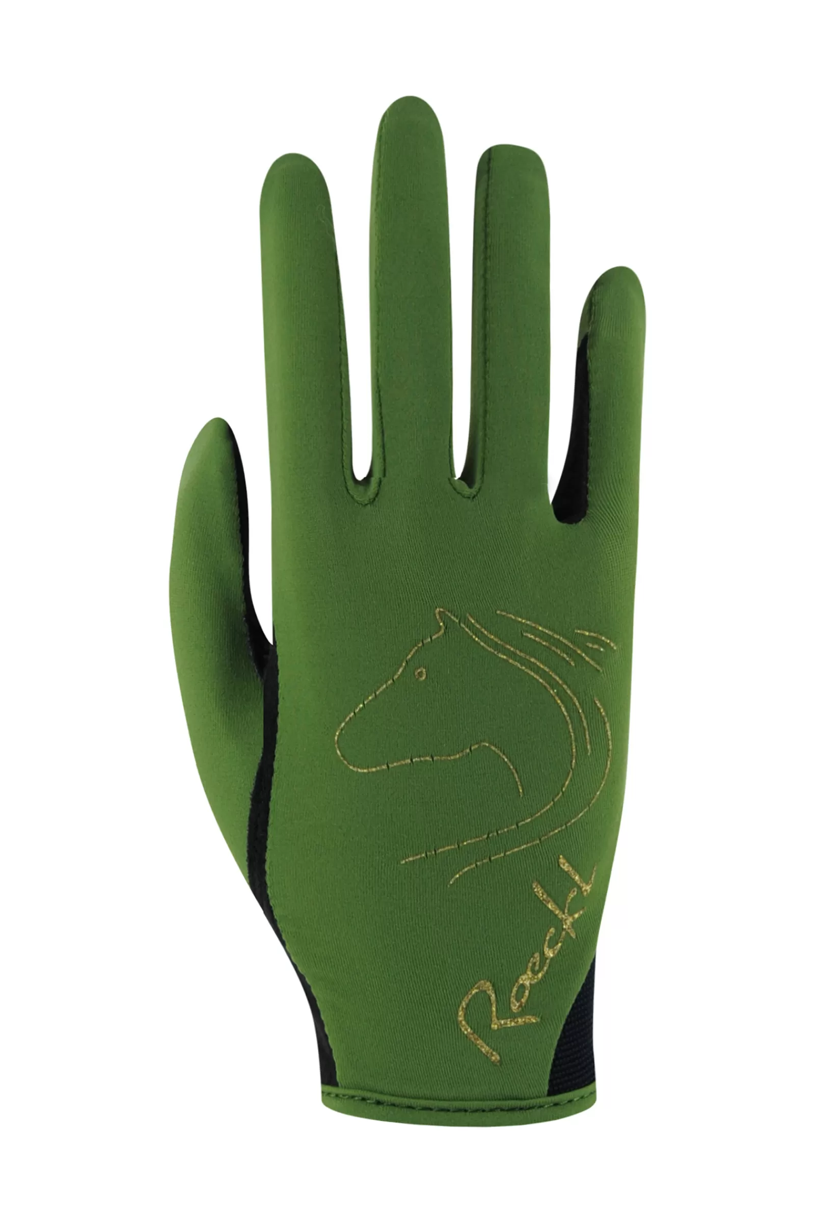 Kids Riding Gloves*roeckl Tryon Kids' Riding Gloves Olive Green